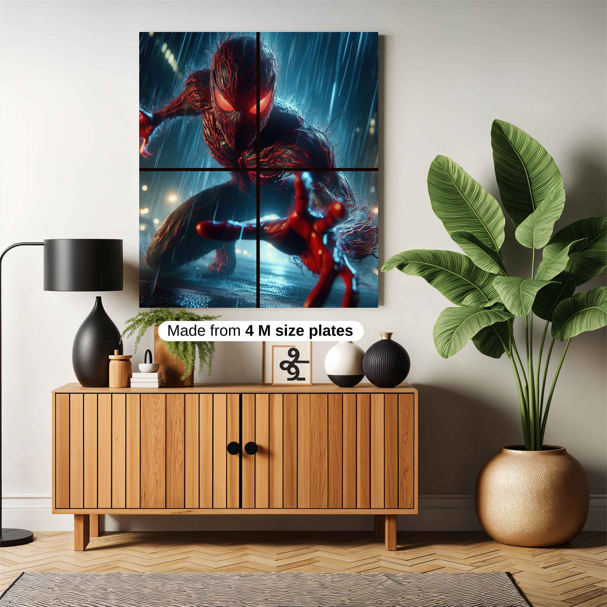Symbiote Fury Safe Wall Magnetic / M