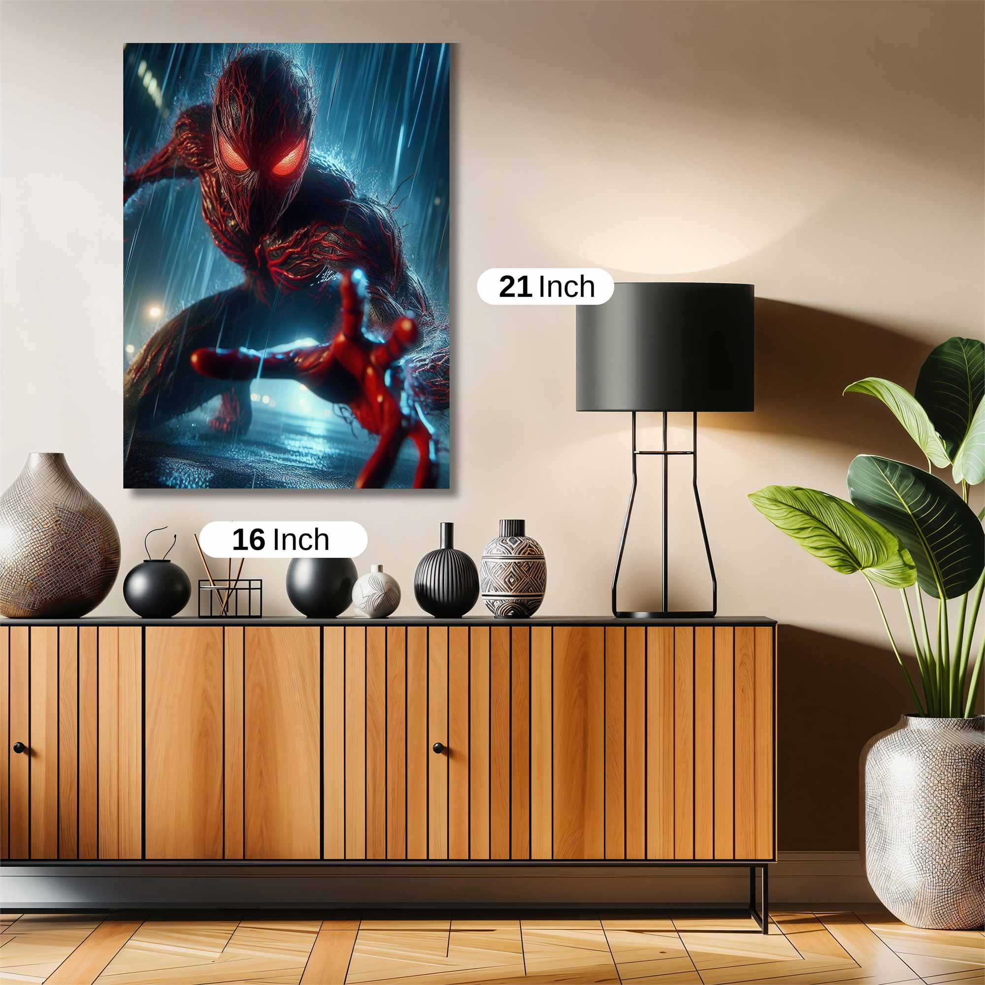 Symbiote Fury Safe Wall Magnetic / M