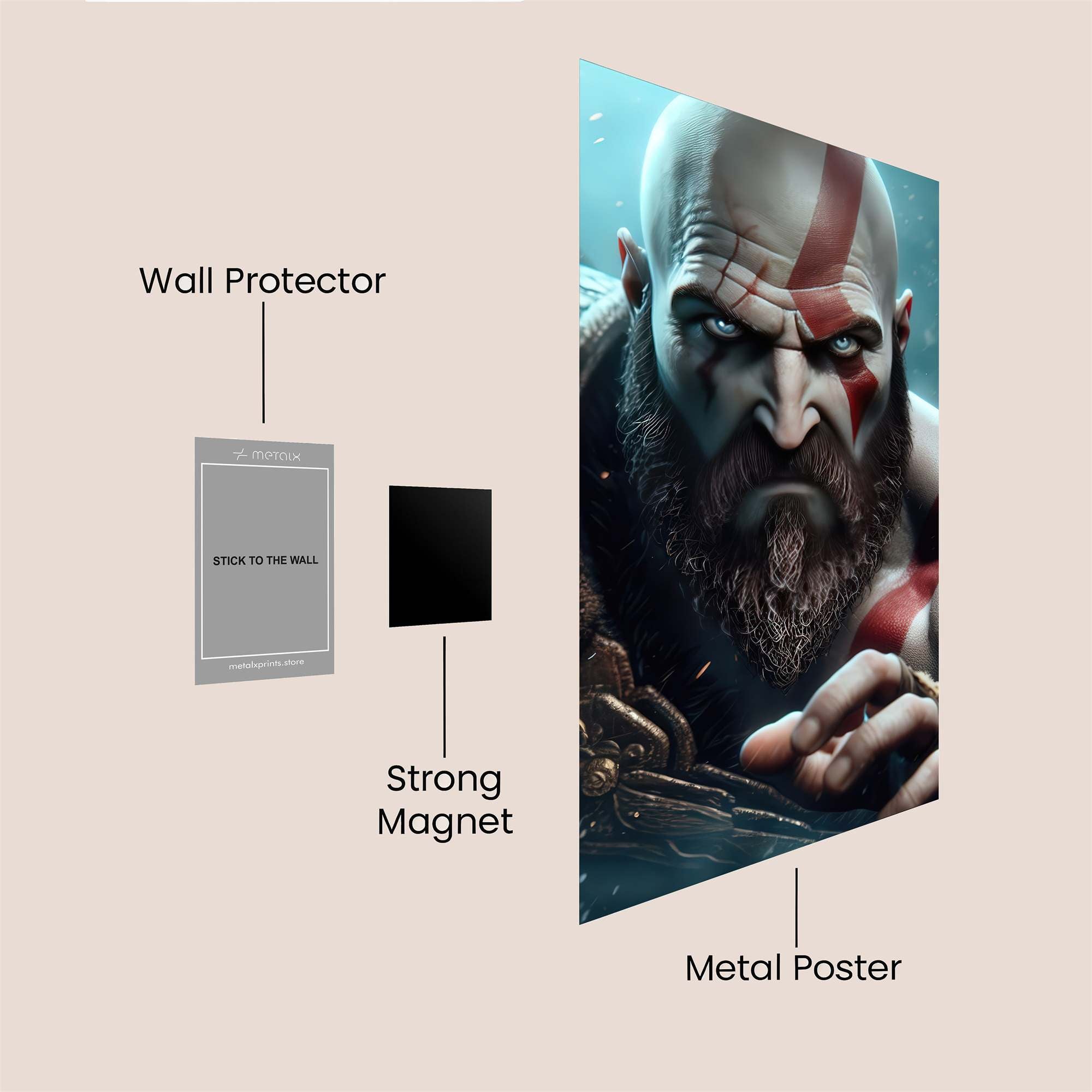 Kratos Resolute Safe Wall Magnetic / M