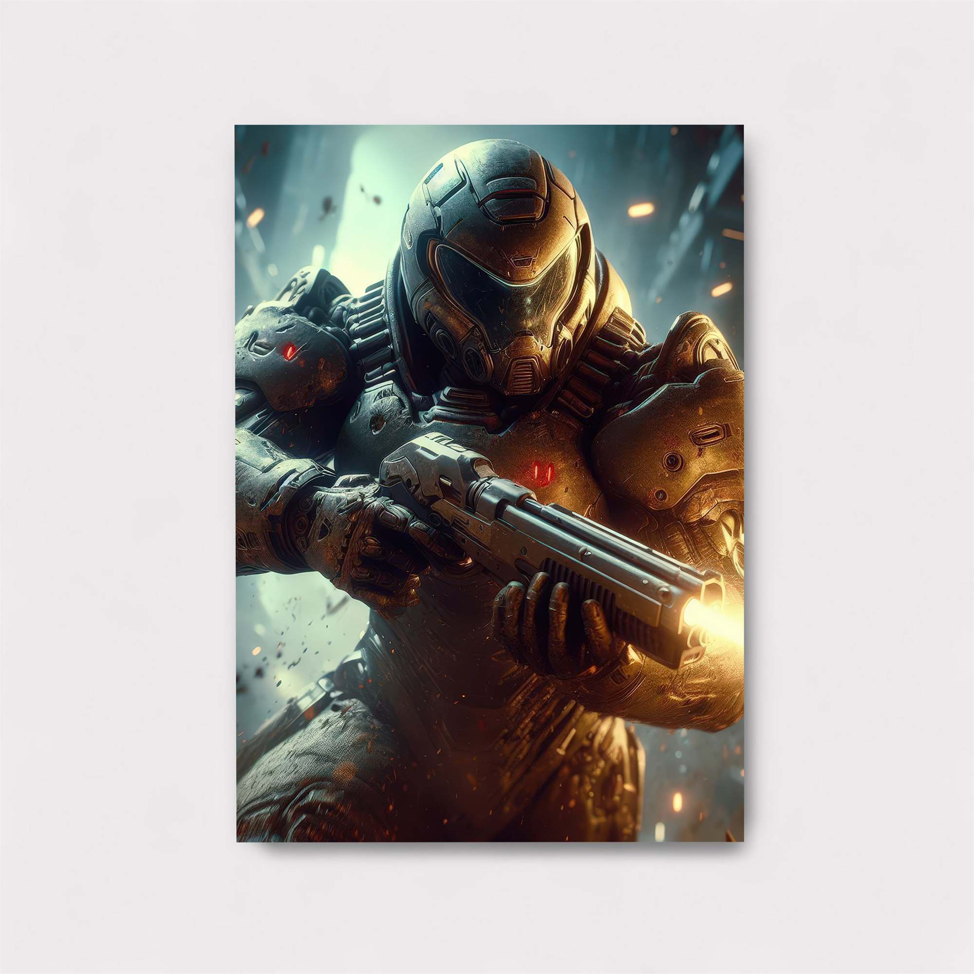 Doom Slayer Safe Wall Magnetic / M