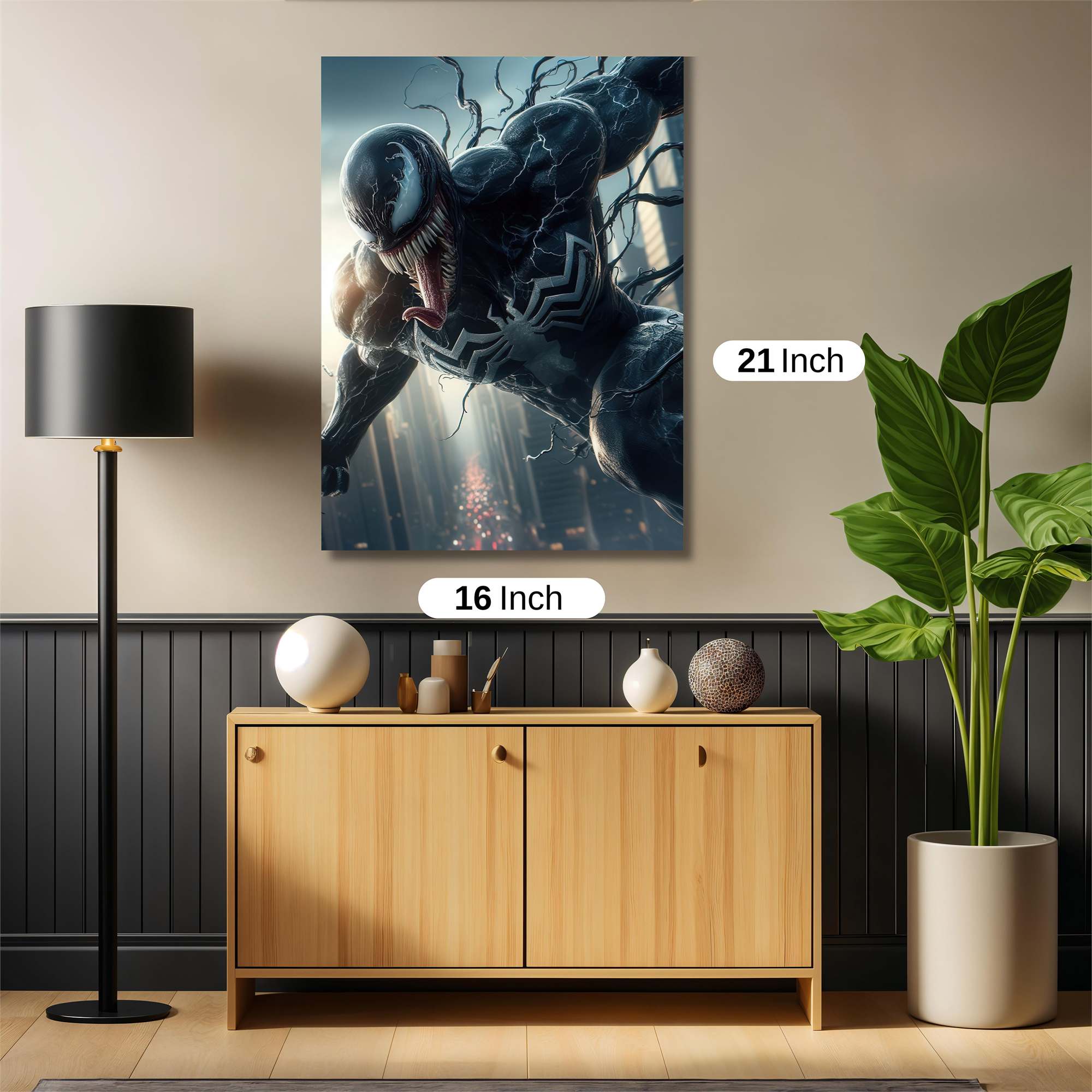 Venom Rampage Safe Wall Magnetic / M