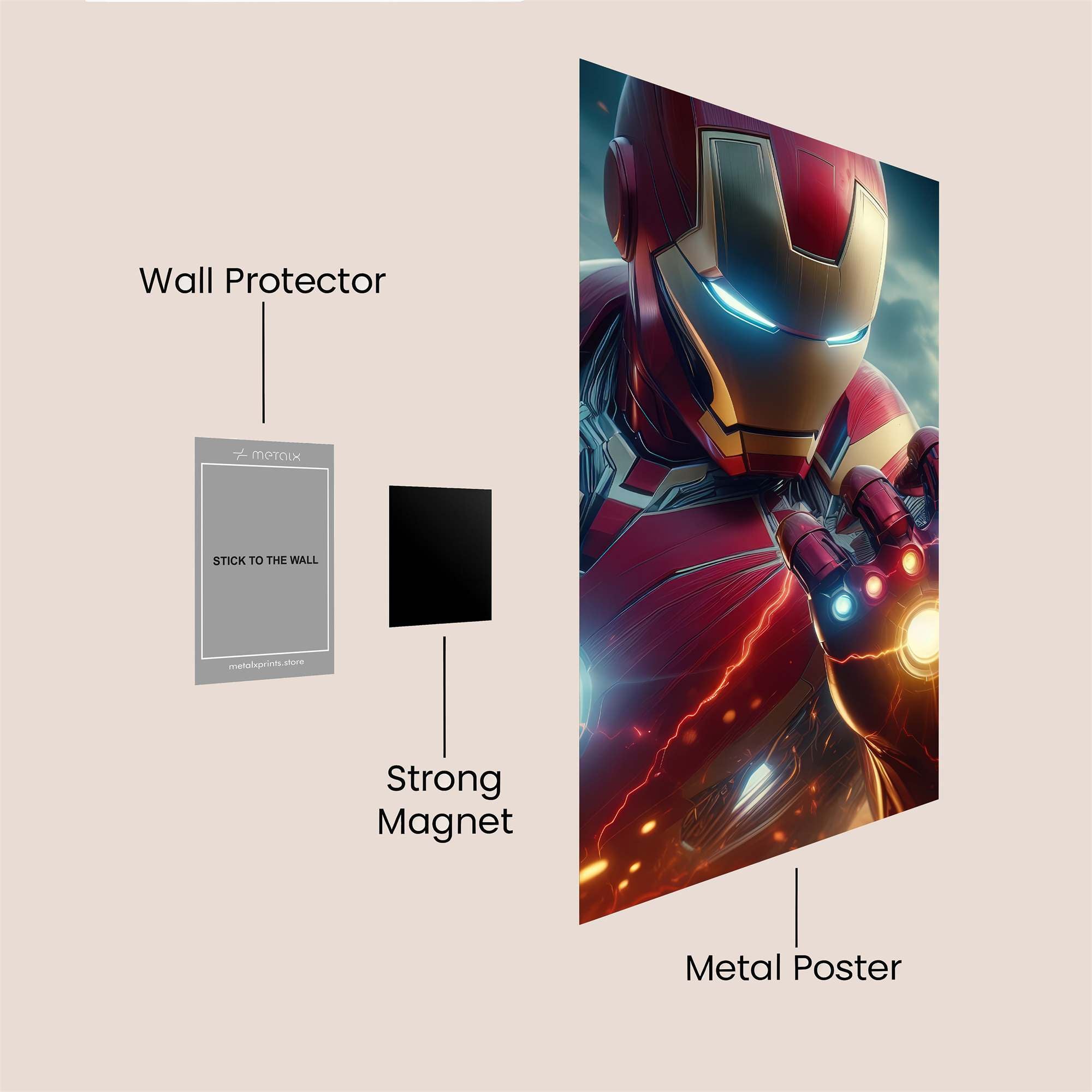 Iron Resolve Safe Wall Magnetic / M