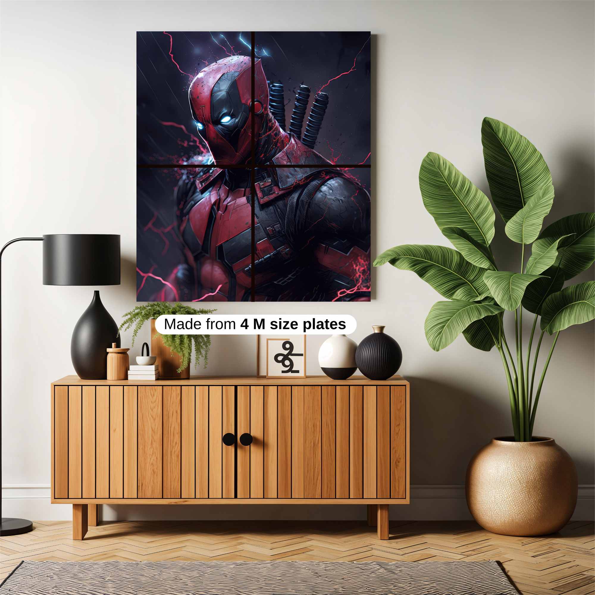 Deadpool Electrifying Safe Wall Magnetic / M