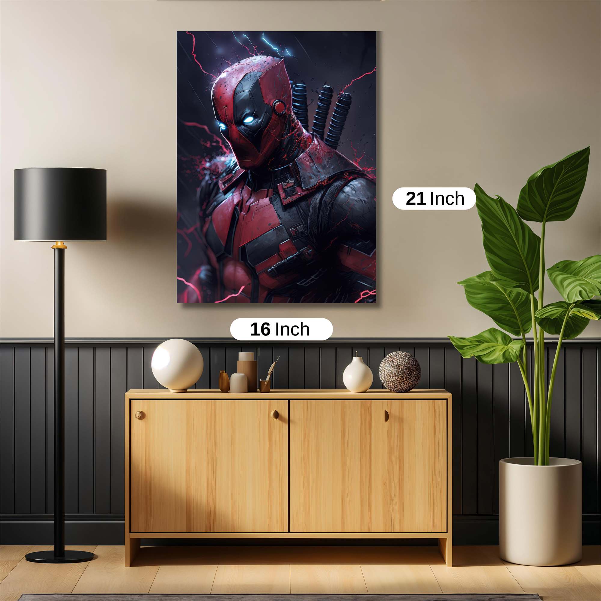 Deadpool Electrifying Safe Wall Magnetic / M