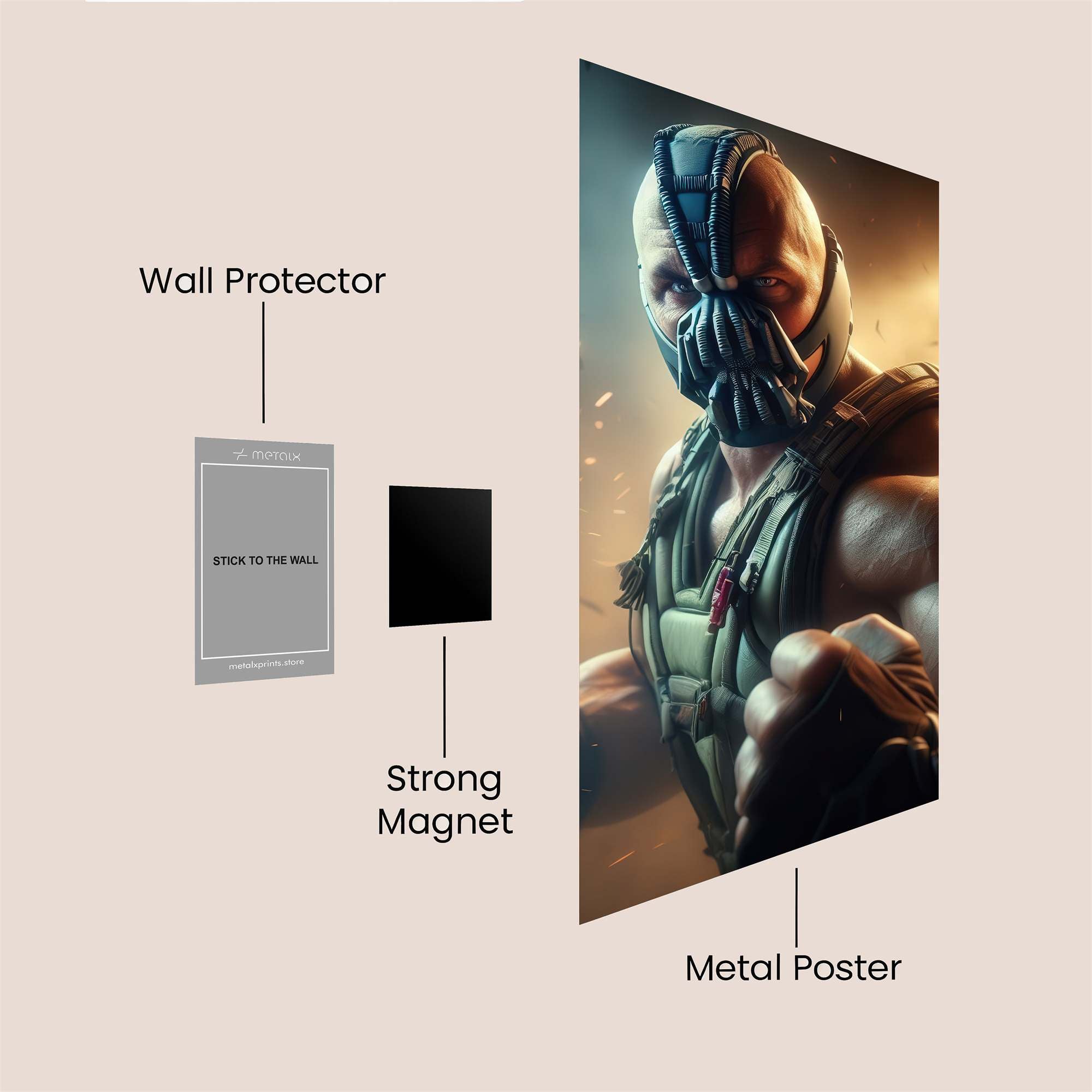 Bane Intense Safe Wall Magnetic / M