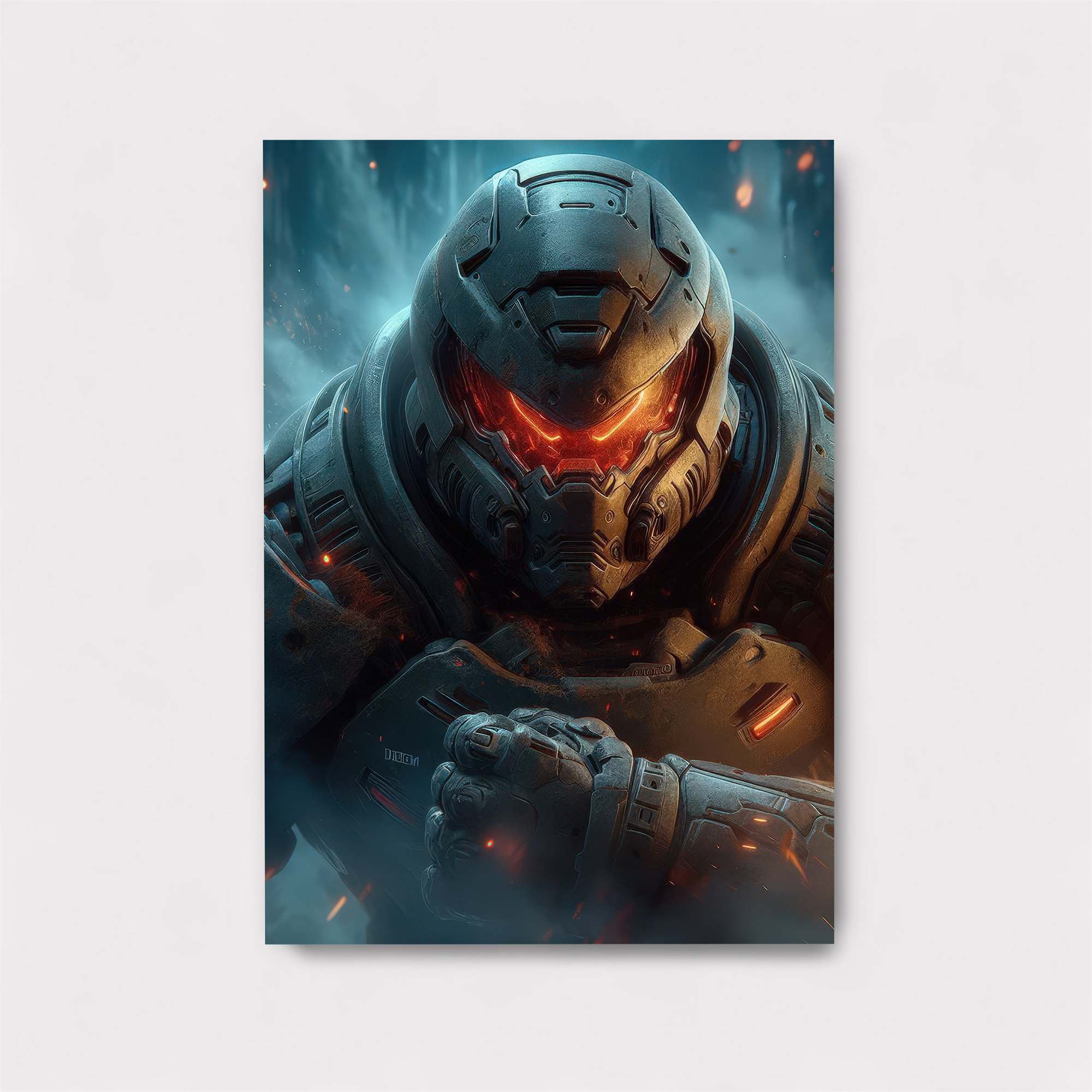 Doom Slayer Safe Wall Magnetic / M