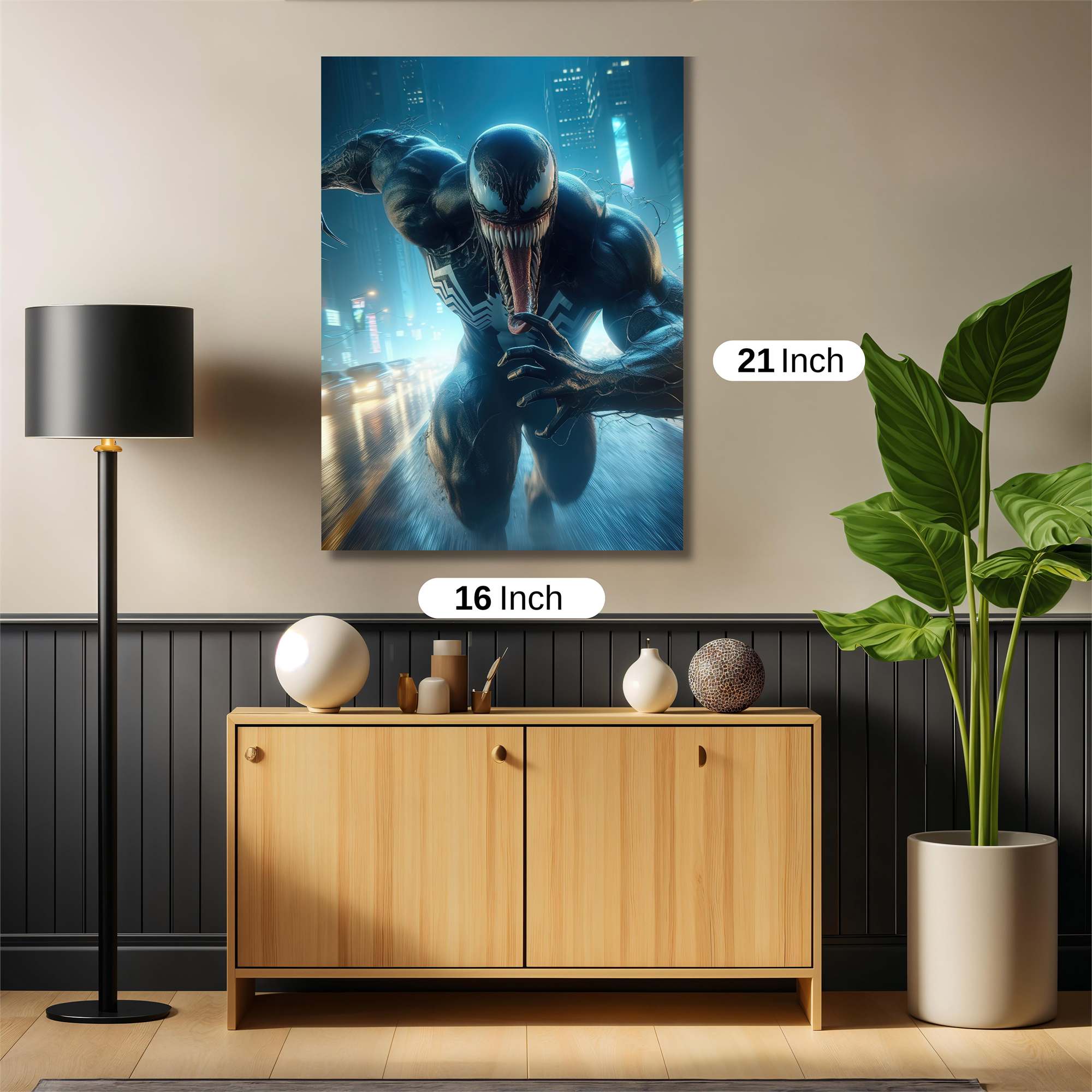 Venom Rampage Safe Wall Magnetic / M