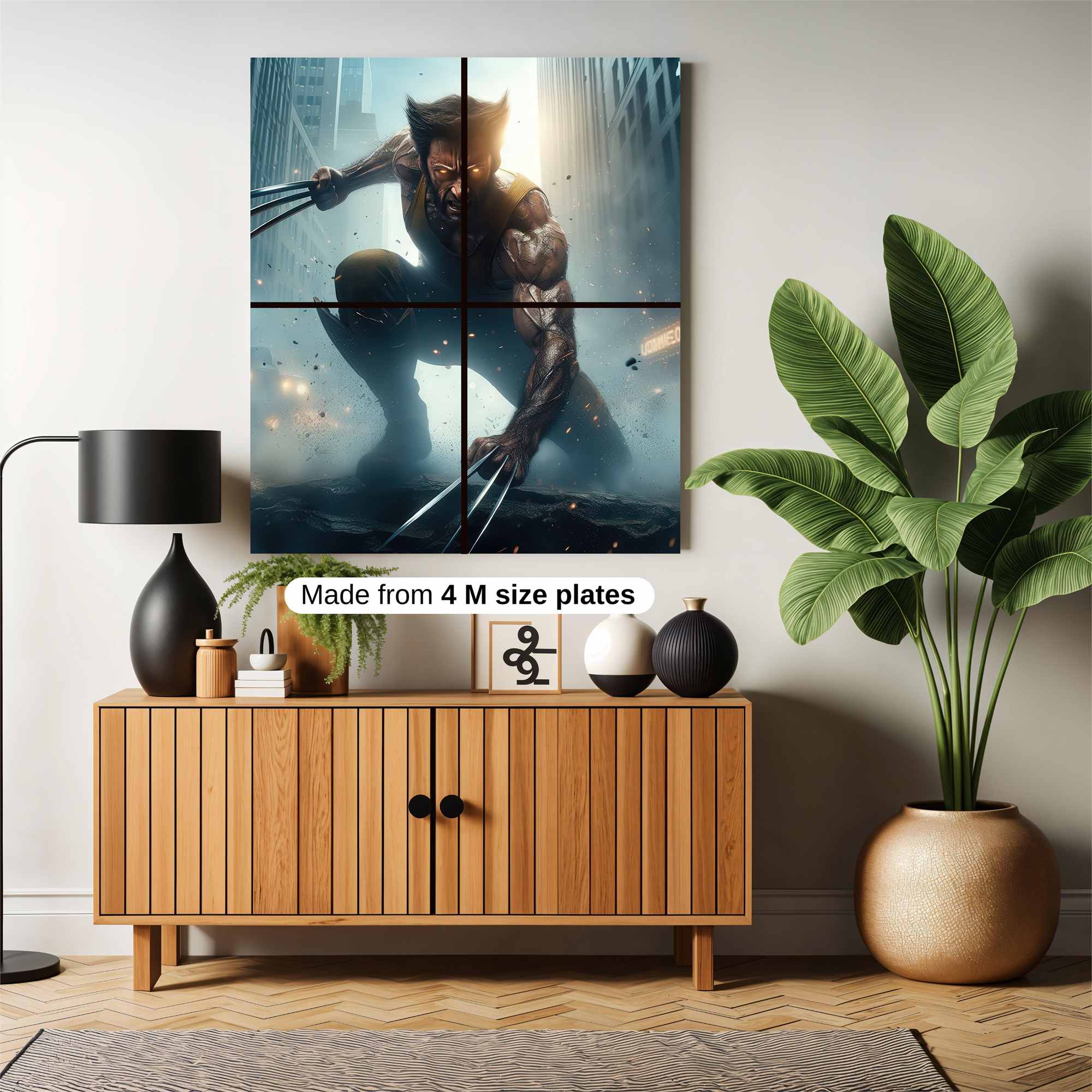 Wolverine Ferocious Safe Wall Magnetic / M