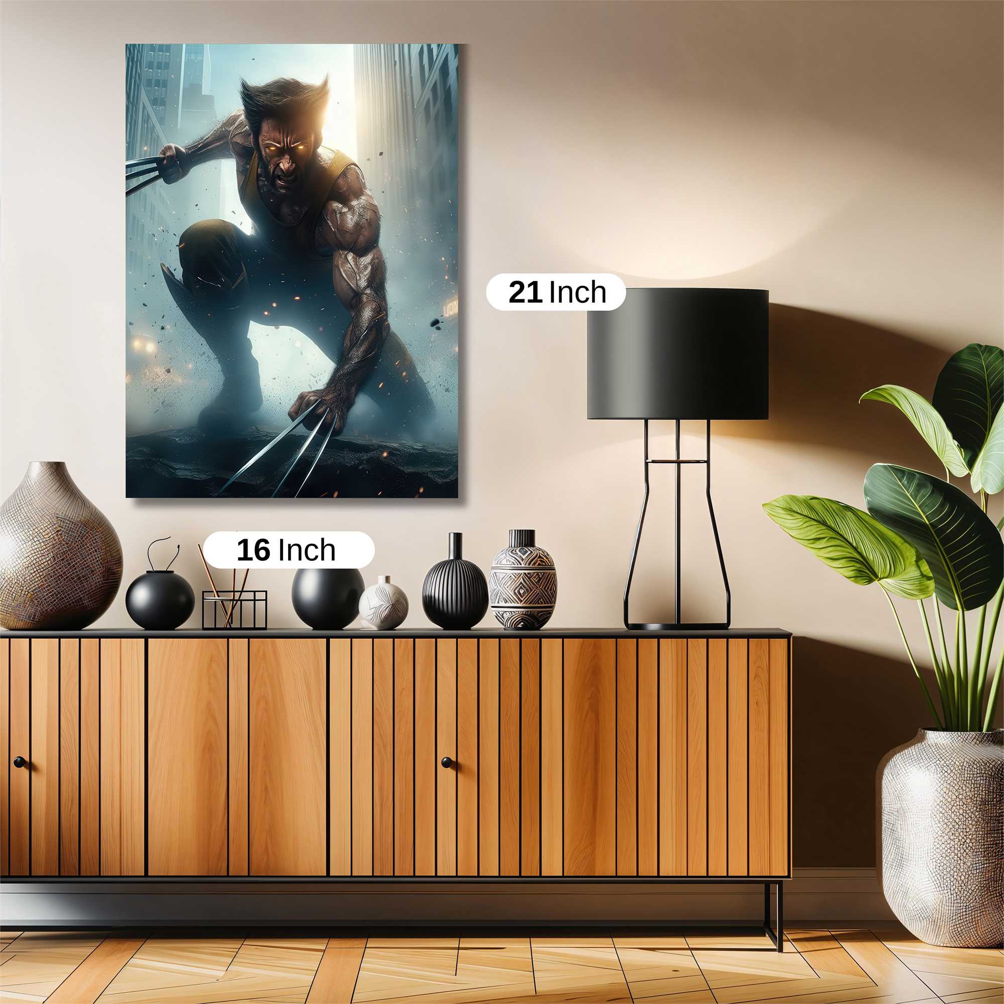 Wolverine Ferocious Safe Wall Magnetic / M