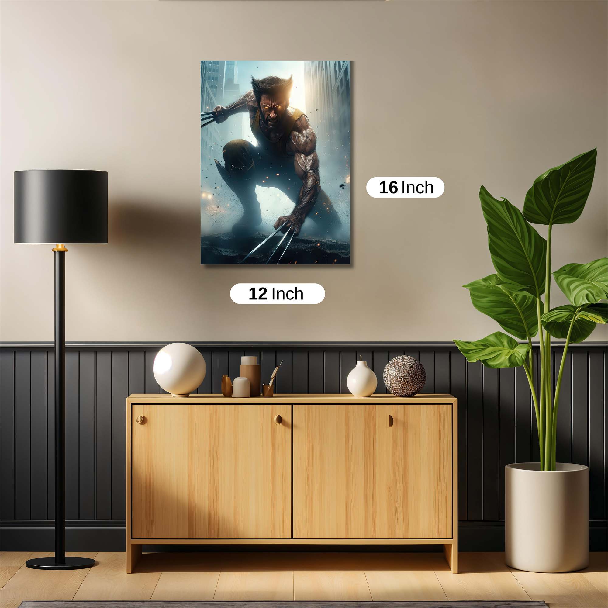 Wolverine Ferocious Safe Wall Magnetic / M