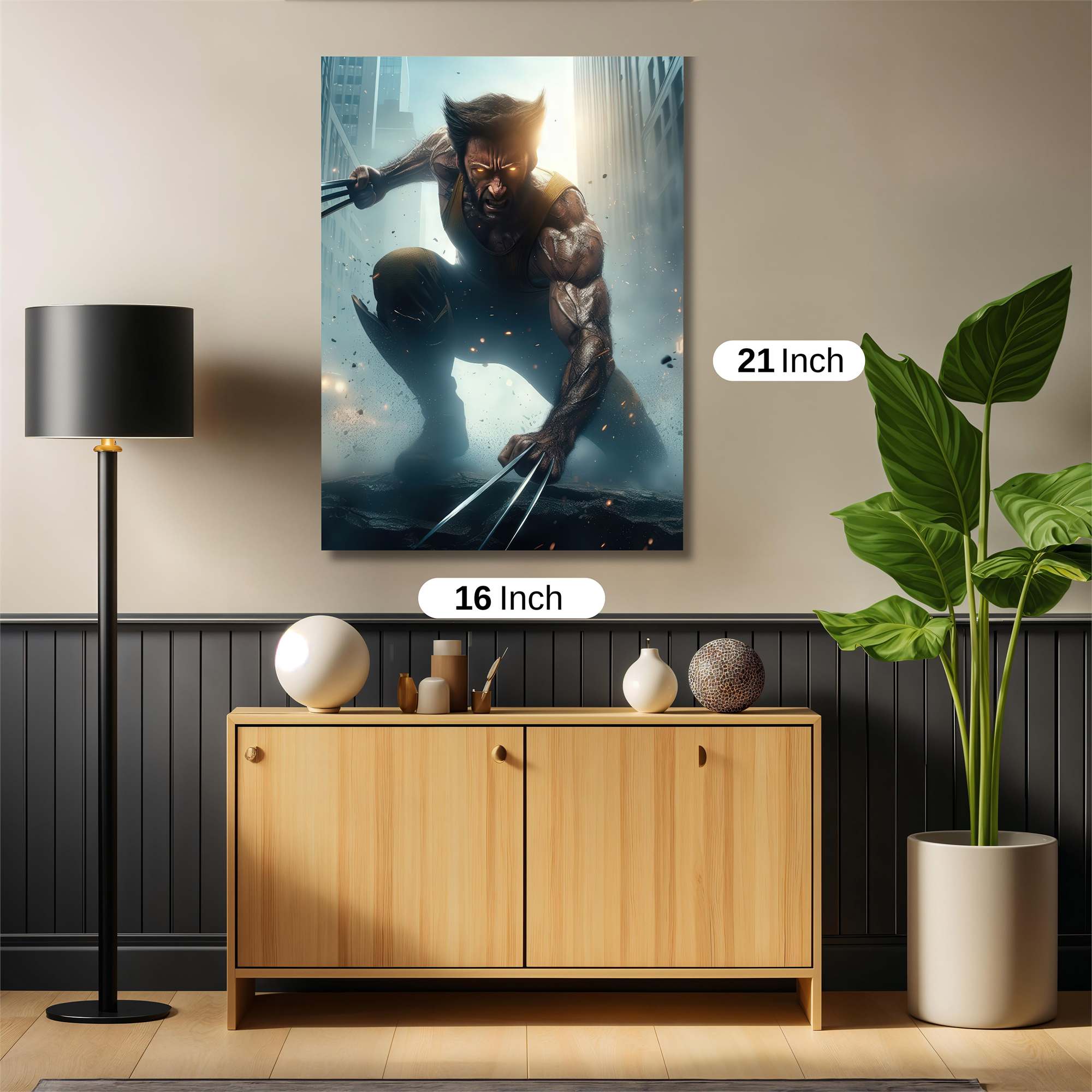 Wolverine Ferocious Safe Wall Magnetic / M