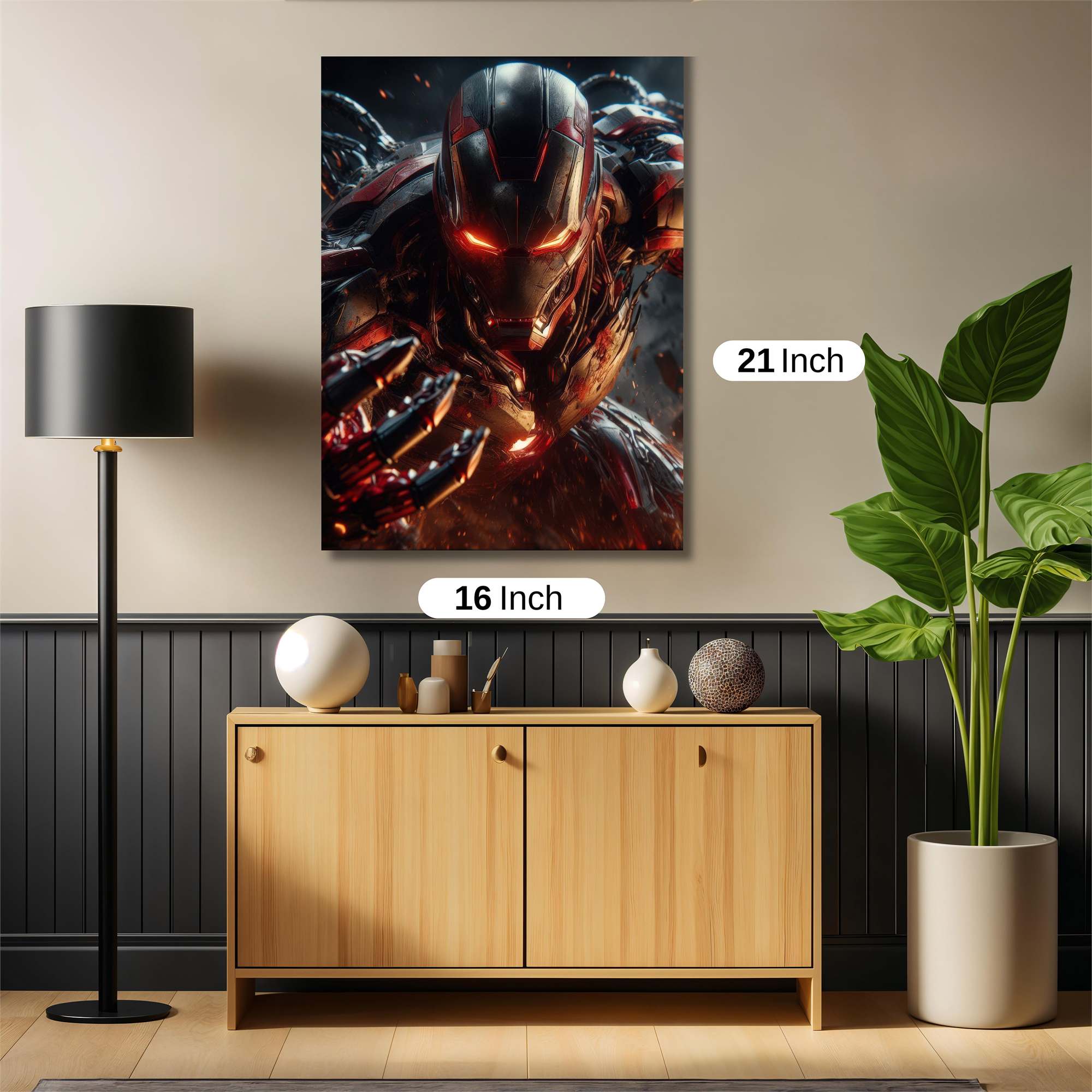 Iron Fury Safe Wall Magnetic / M
