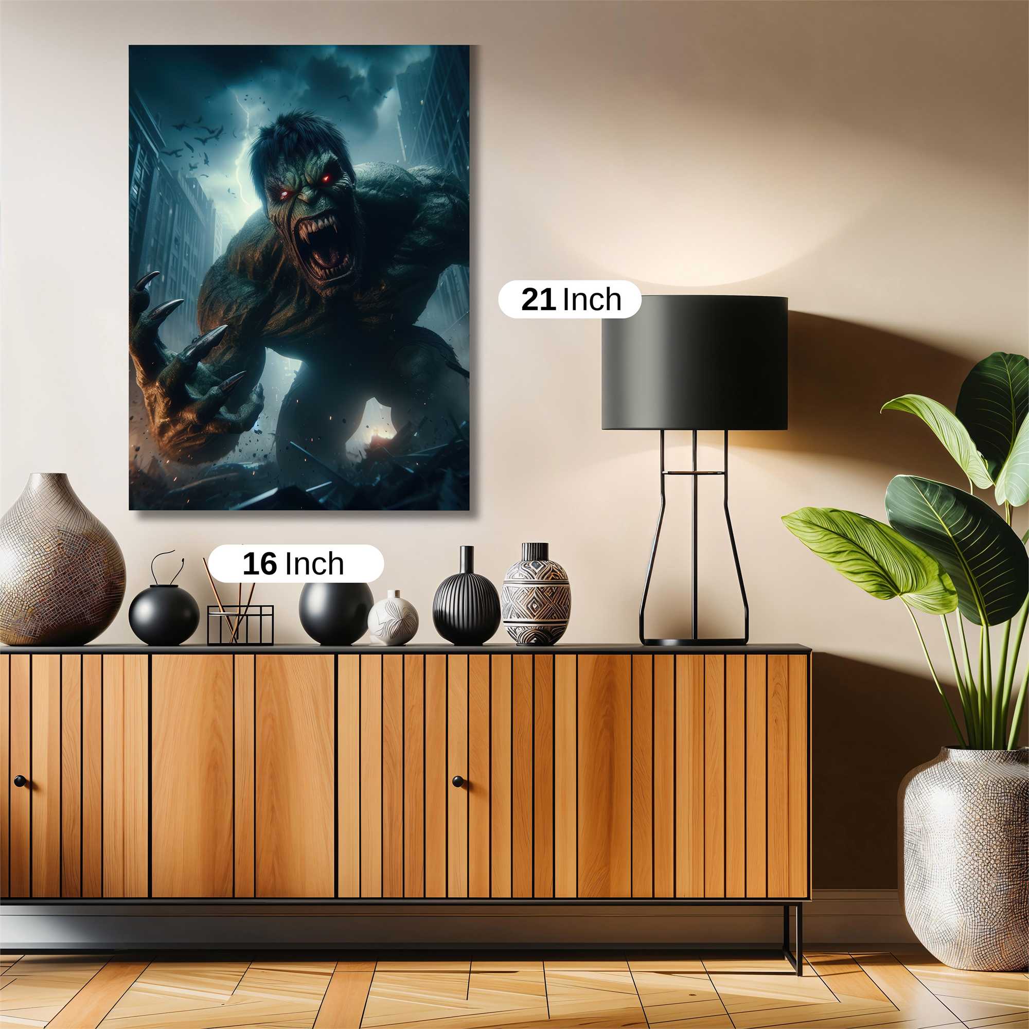 Hulk Rampage Safe Wall Magnetic / M
