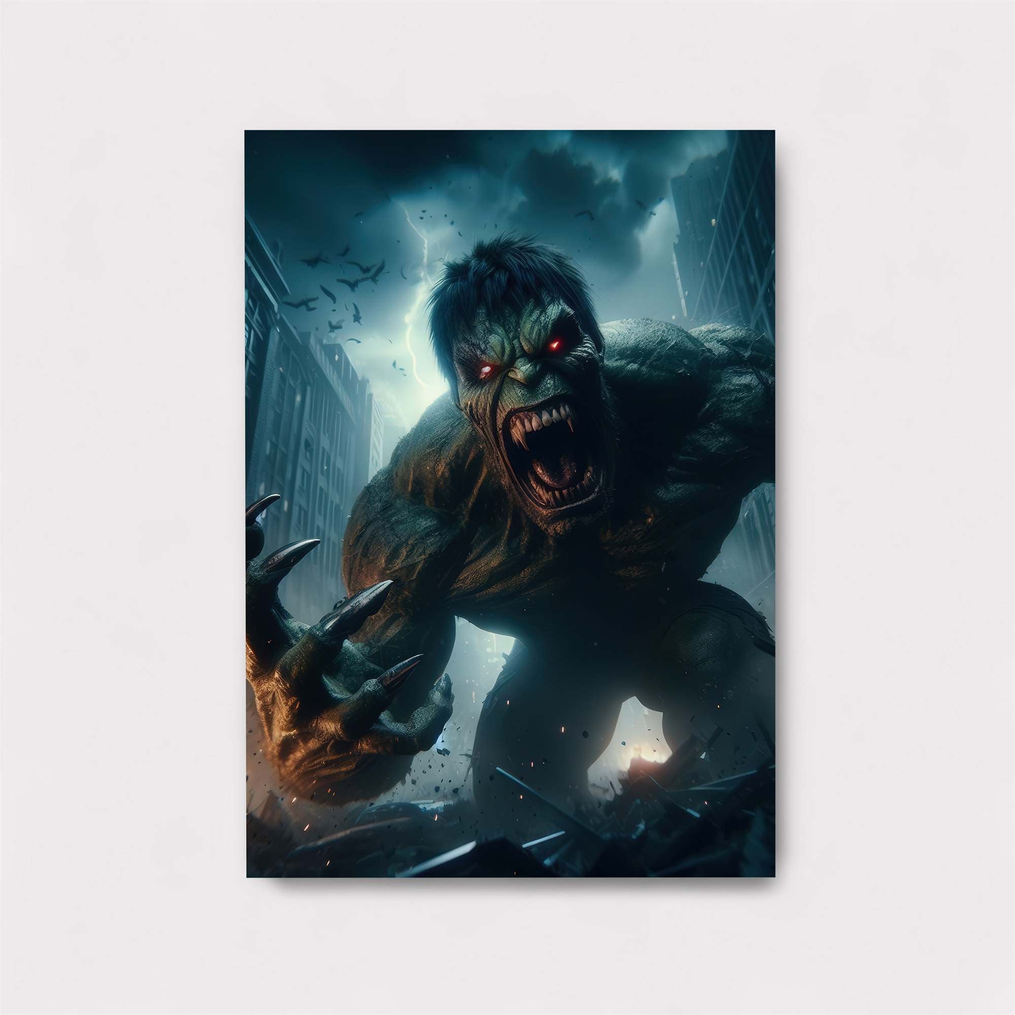 Hulk Rampage Safe Wall Magnetic / M