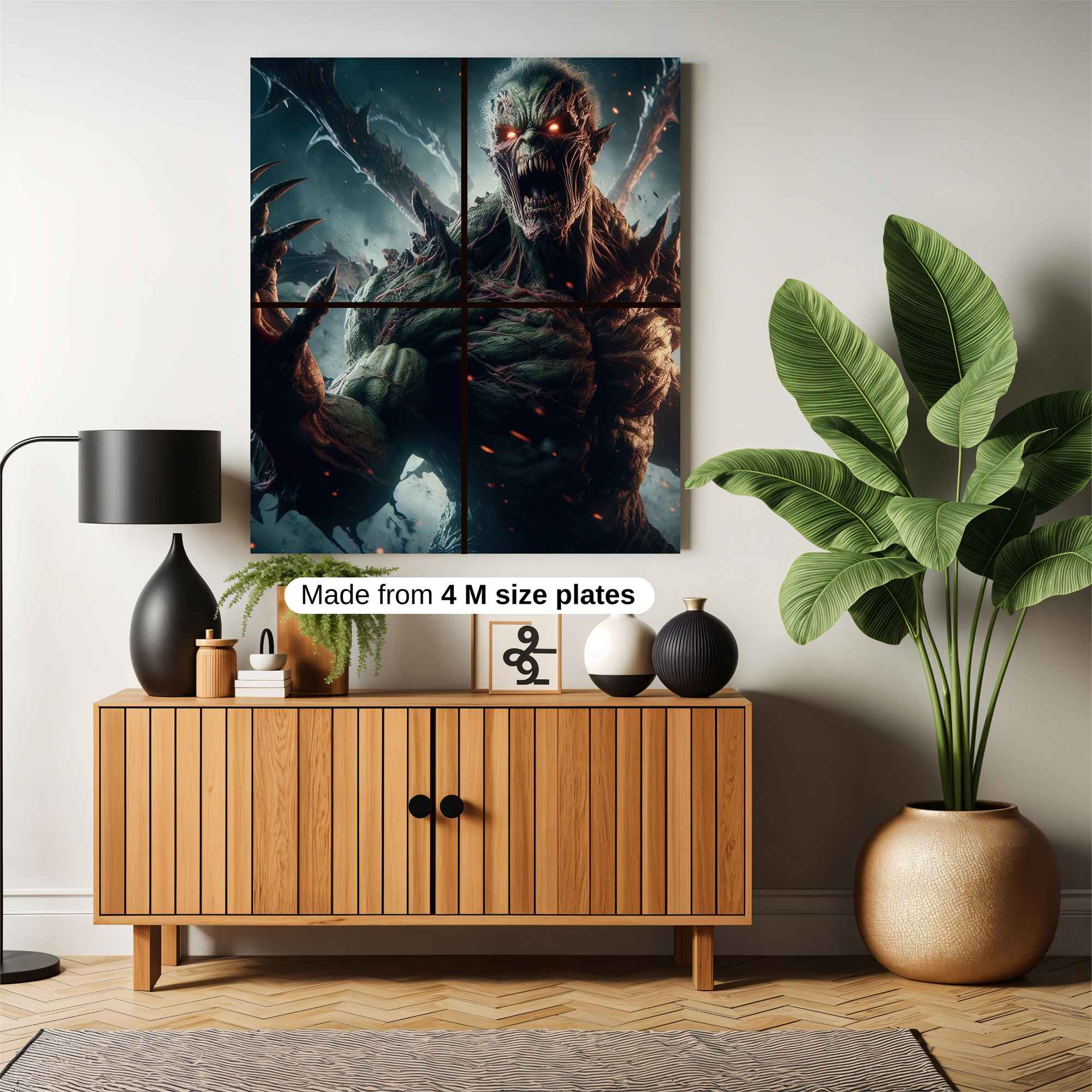 Swamp Terror Safe Wall Magnetic / M
