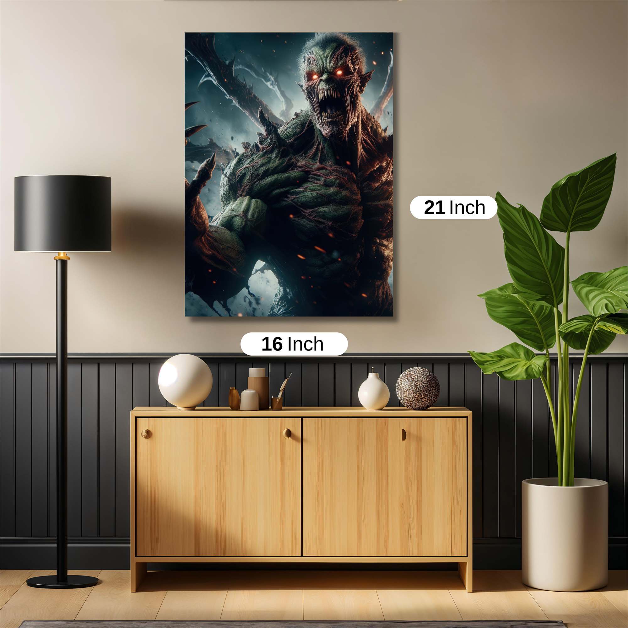 Swamp Terror Safe Wall Magnetic / M
