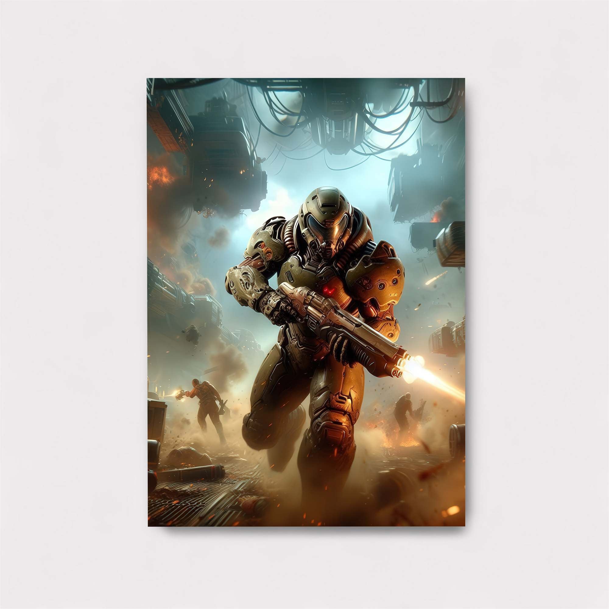 Doom Slayer Safe Wall Magnetic / M