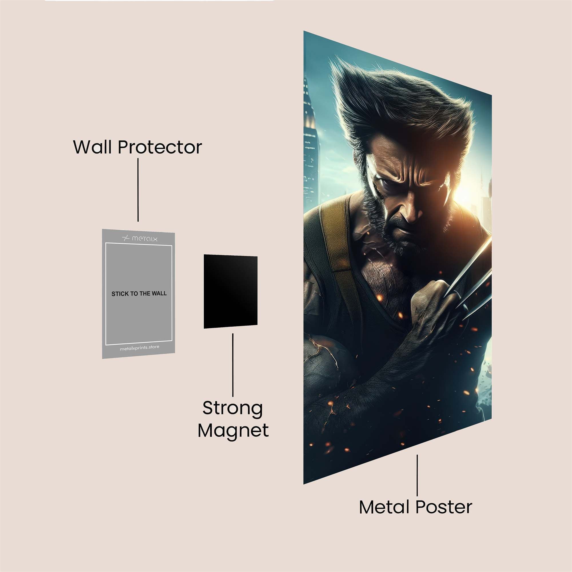 Wolverine Intense Safe Wall Magnetic / M