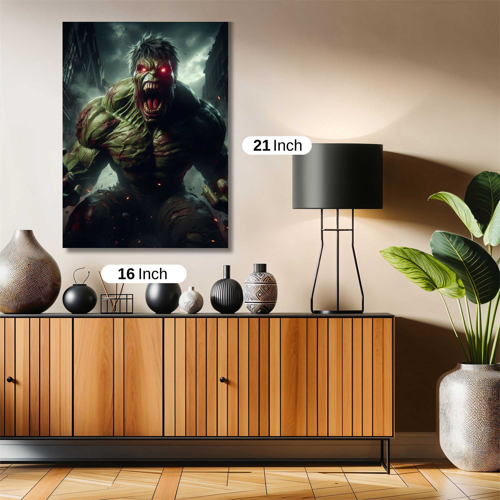 Hulk Rampage Safe Wall Magnetic / M