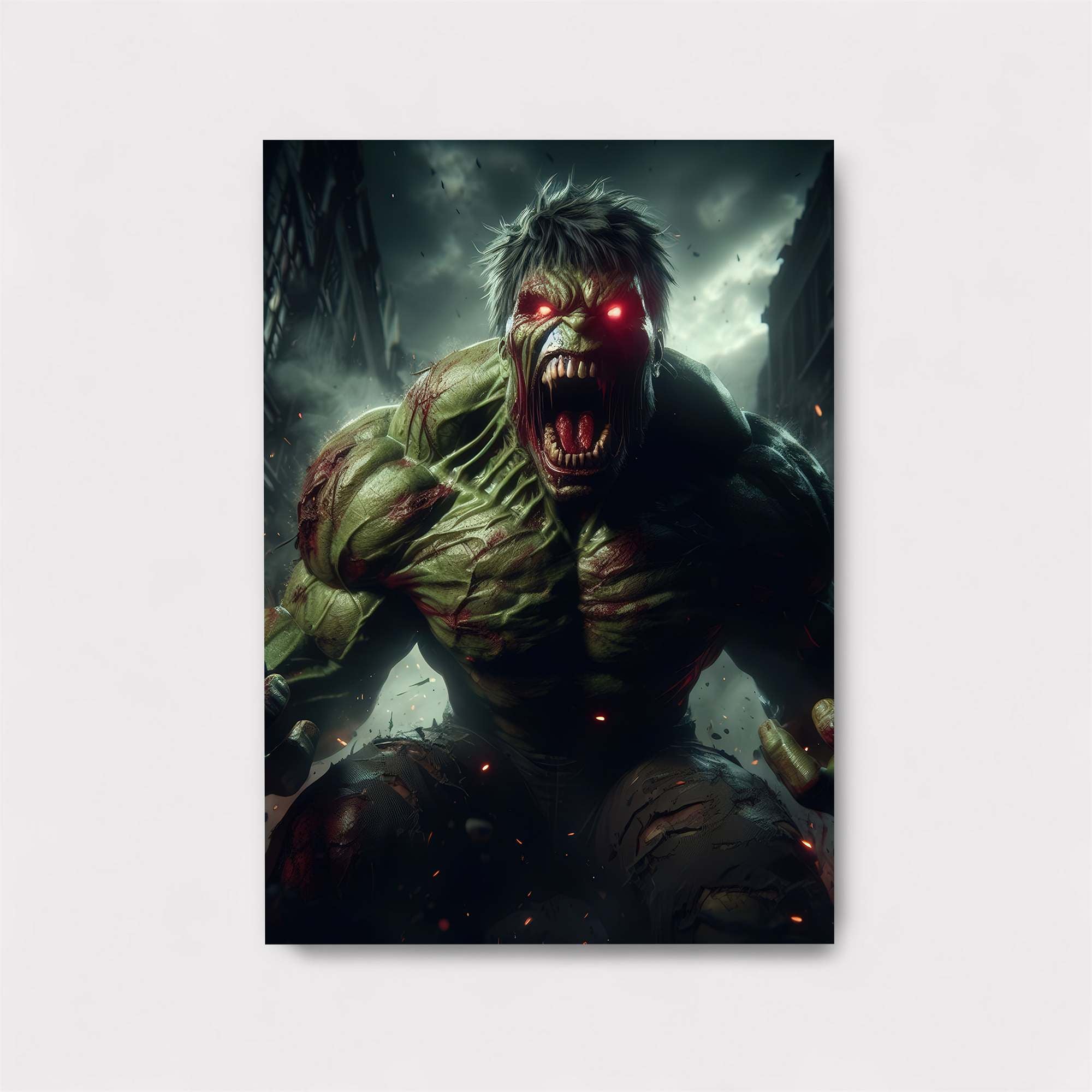Hulk Rampage Safe Wall Magnetic / M
