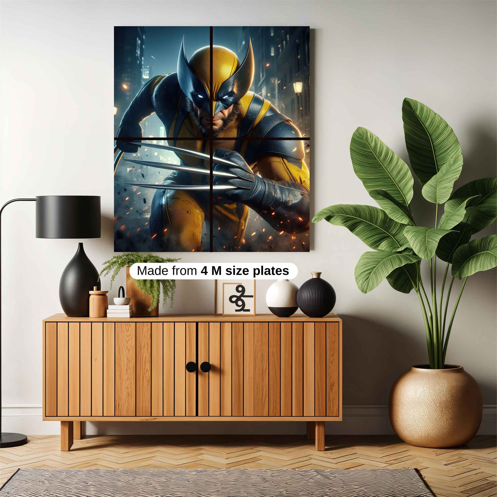 Wolverine Fierce Safe Wall Magnetic / M