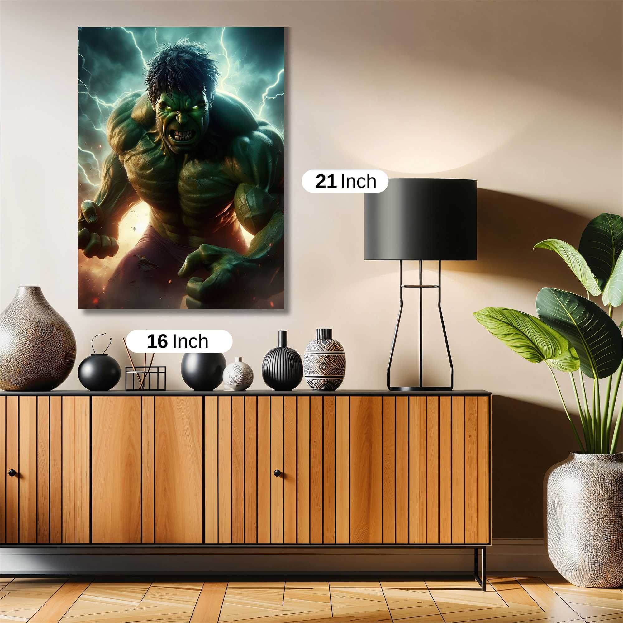 Hulk Thunderous Safe Wall Magnetic / M