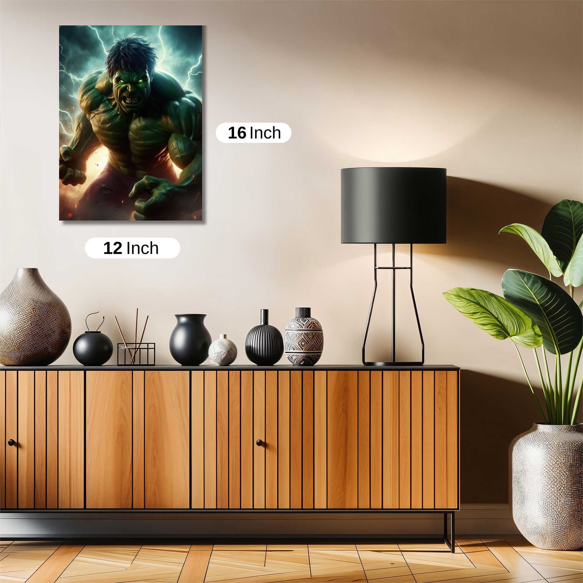 Hulk Thunderous Safe Wall Magnetic / M