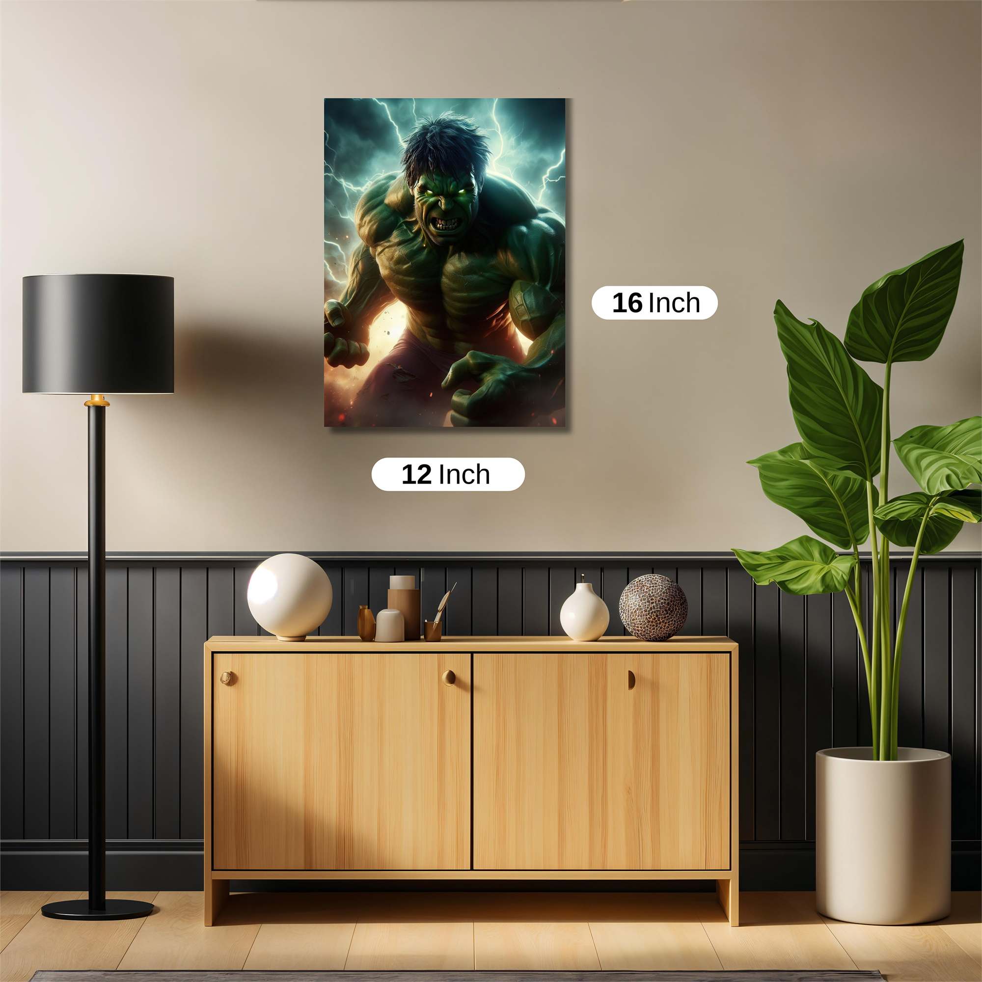 Hulk Thunderous Safe Wall Magnetic / M