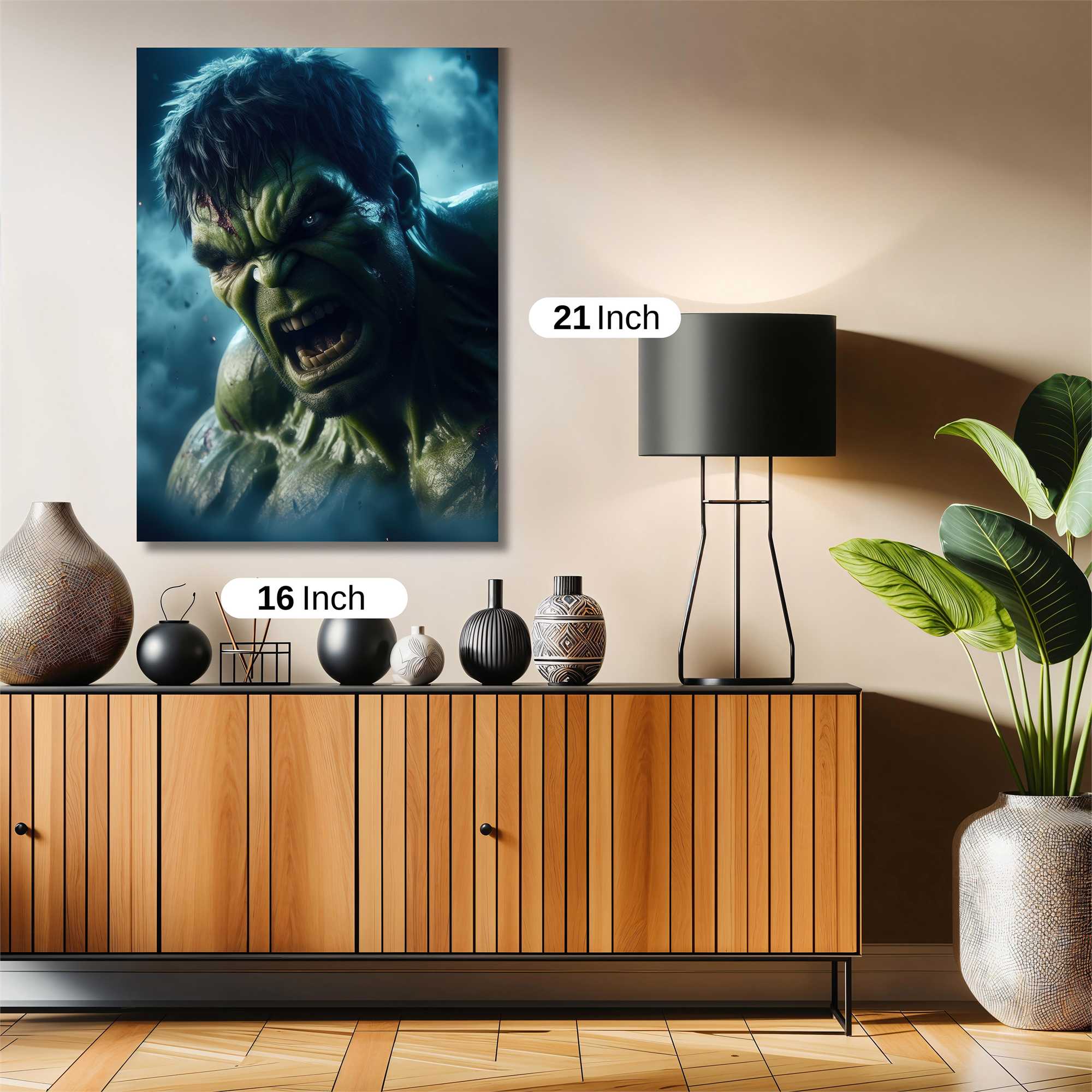 Hulk Ferocious Safe Wall Magnetic / M