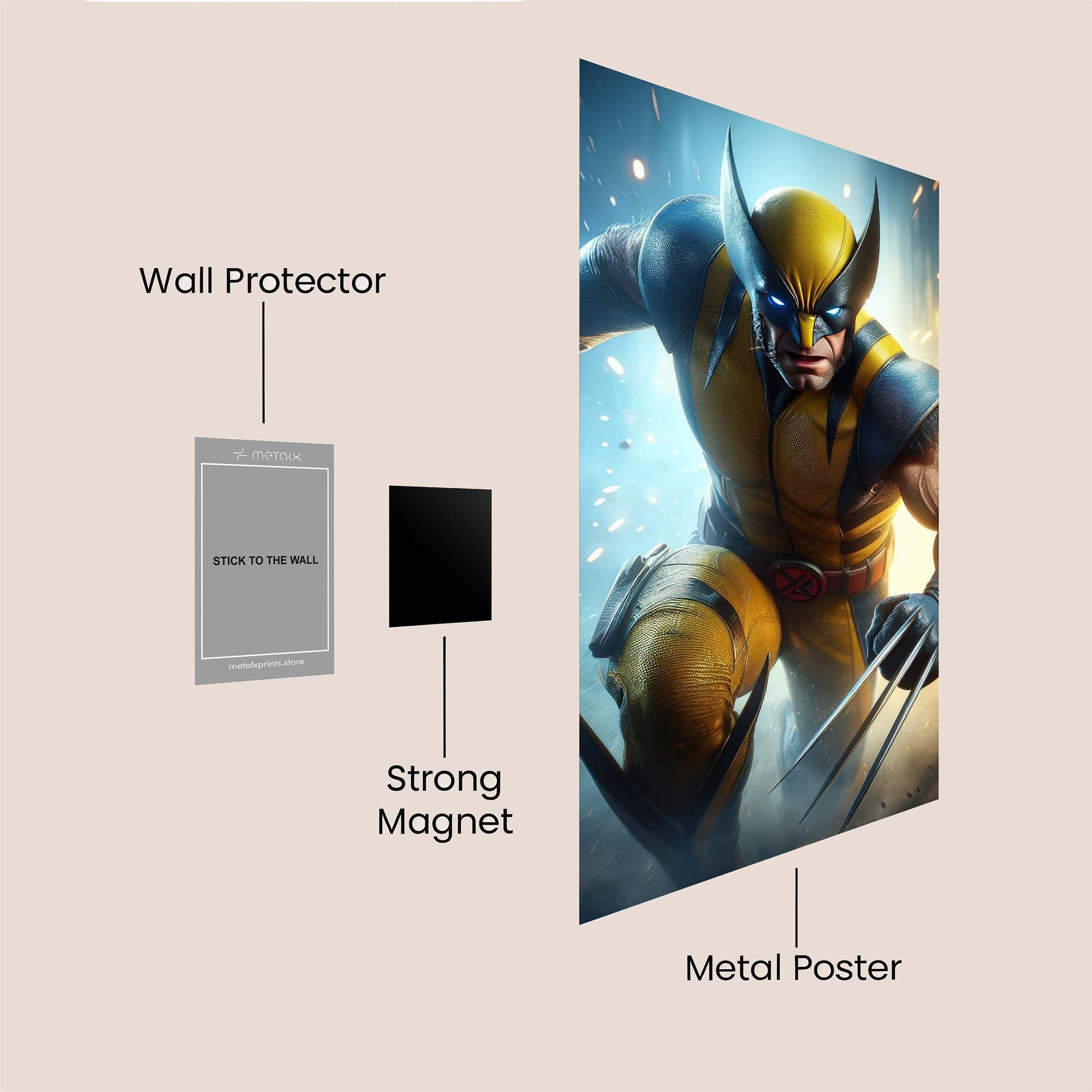 Wolverine Intense Safe Wall Magnetic / M