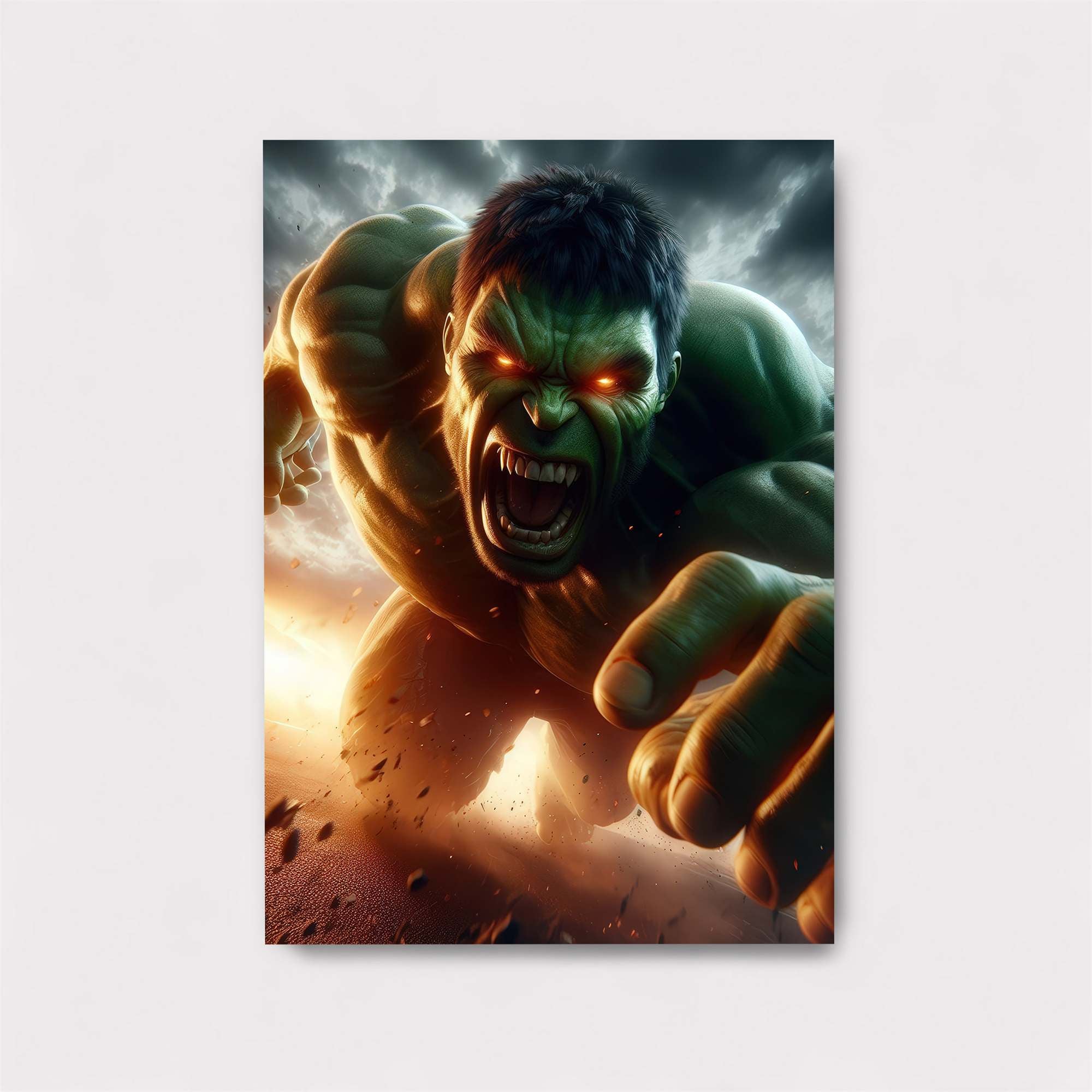 Hulk Ferocious Safe Wall Magnetic / M