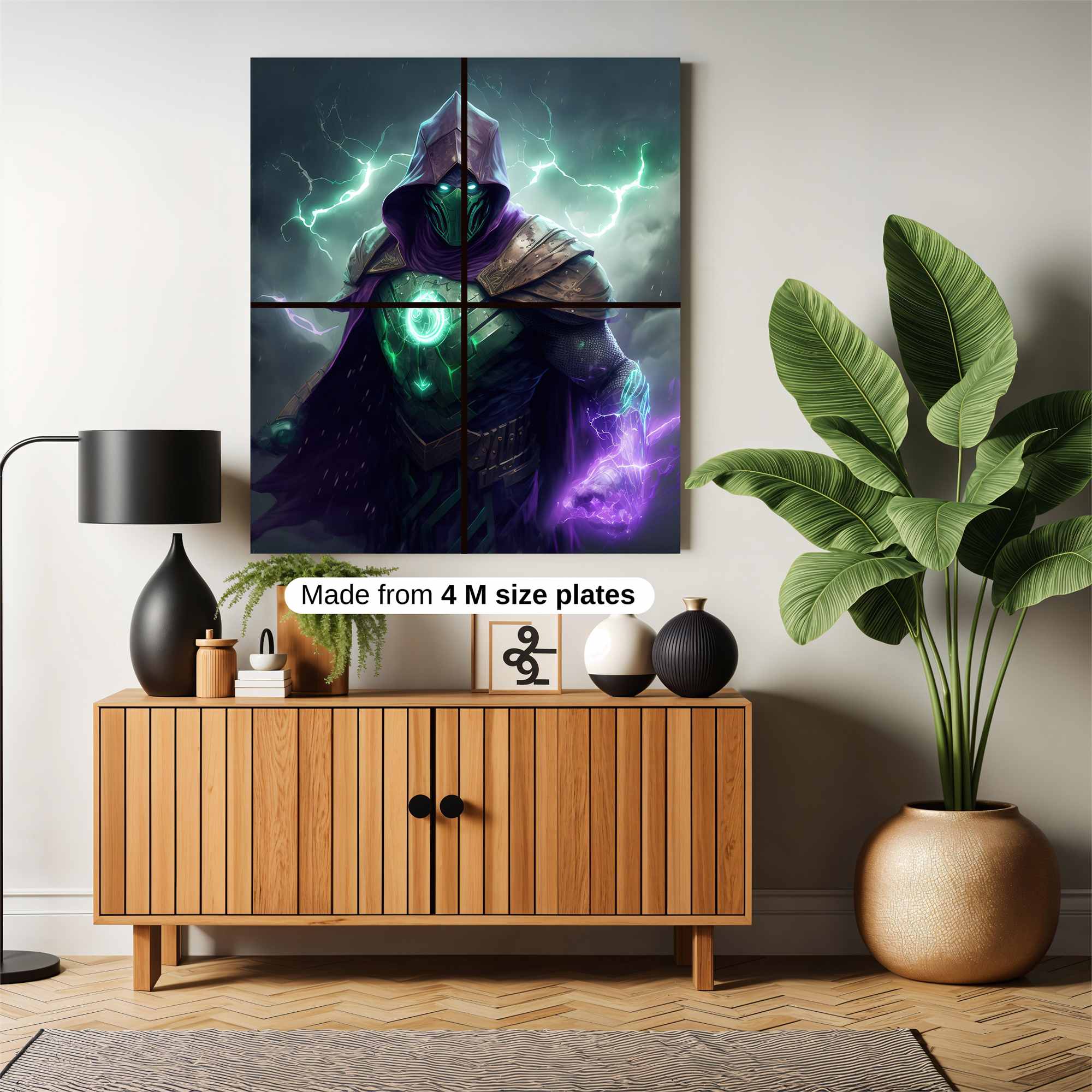 Mystic Sorcerer Safe Wall Magnetic / M