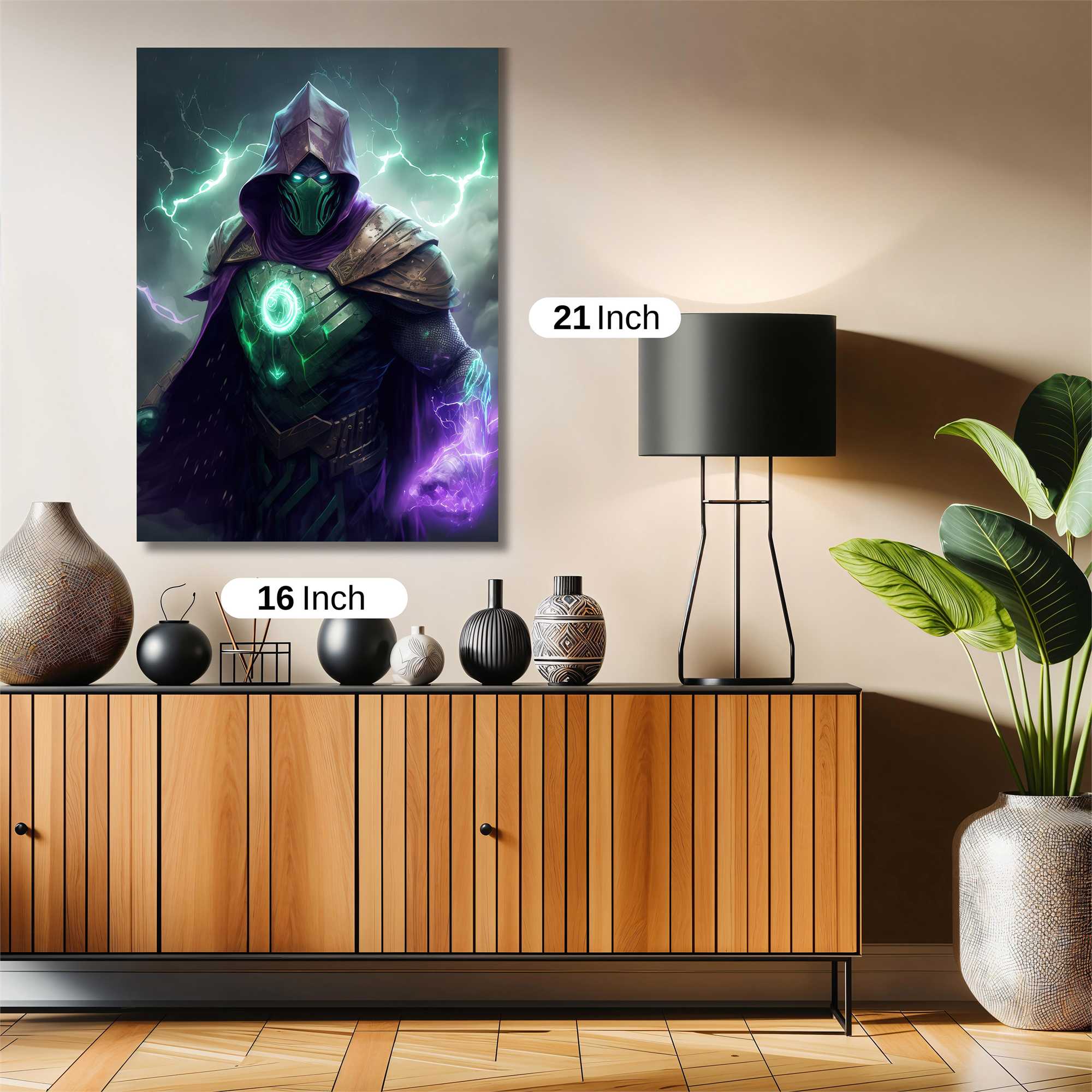 Mystic Sorcerer Safe Wall Magnetic / M