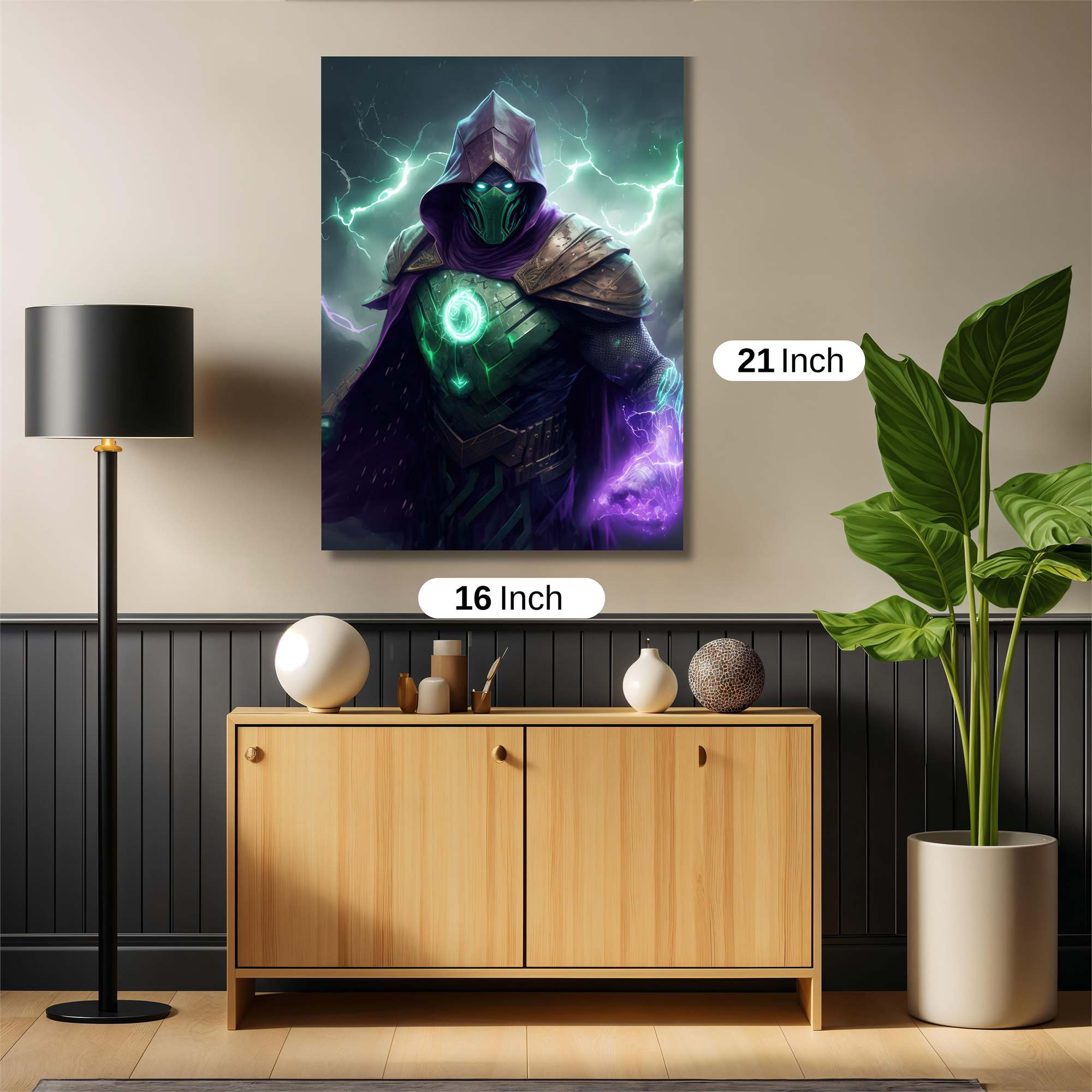 Mystic Sorcerer Safe Wall Magnetic / M