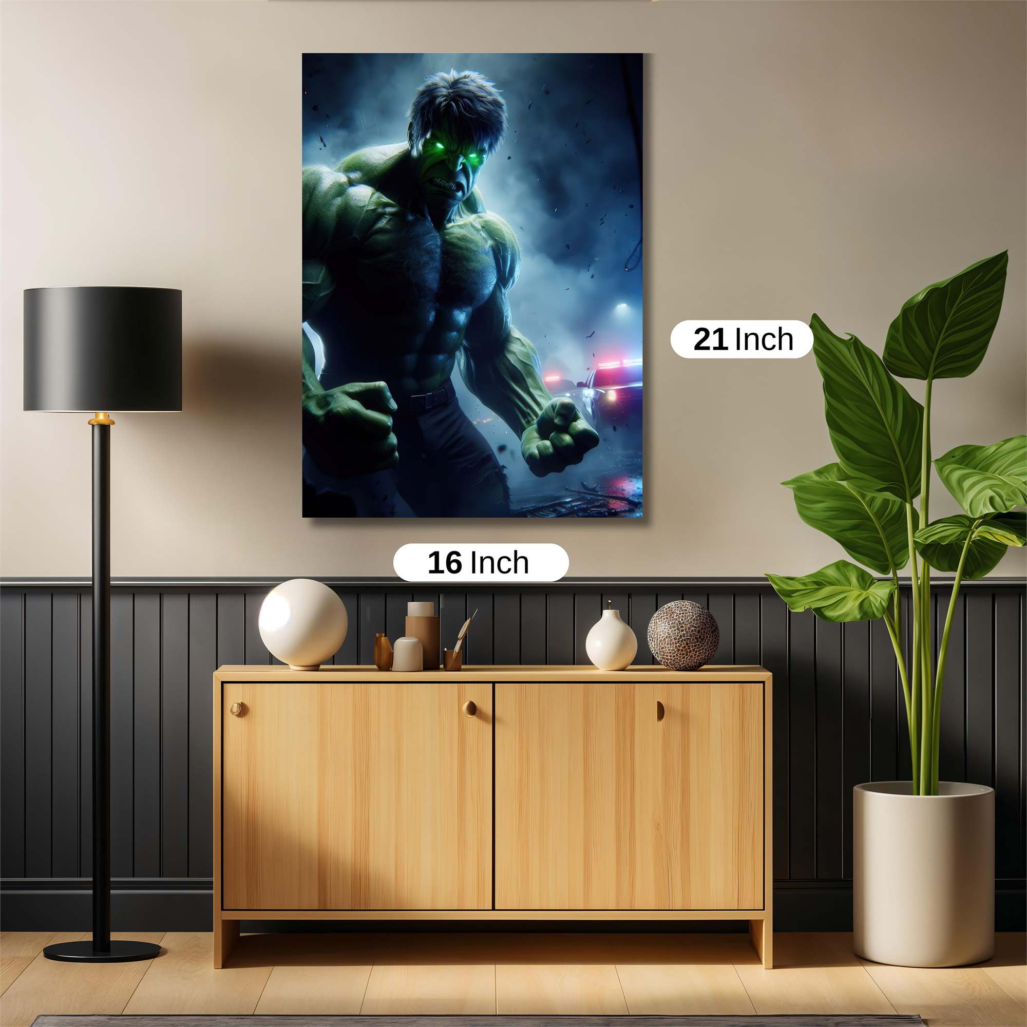 Hulk Intense Safe Wall Magnetic / M