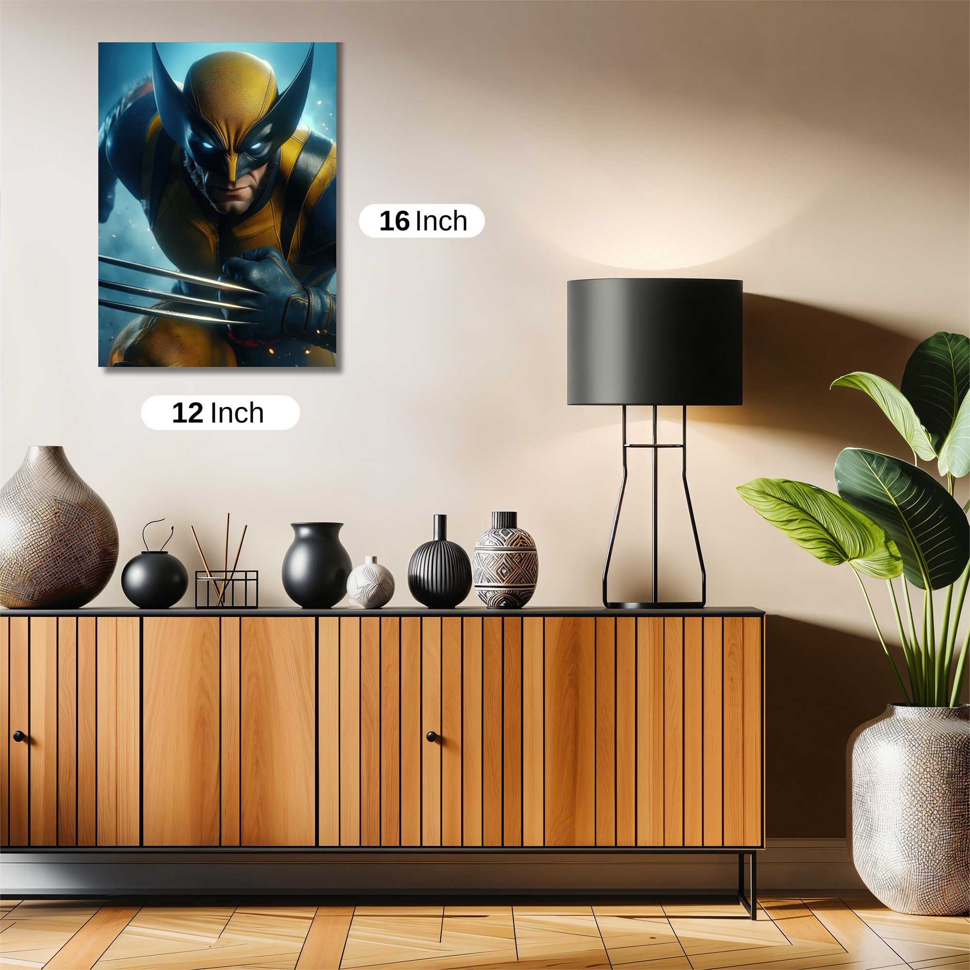Wolverine Ferocious Safe Wall Magnetic / M