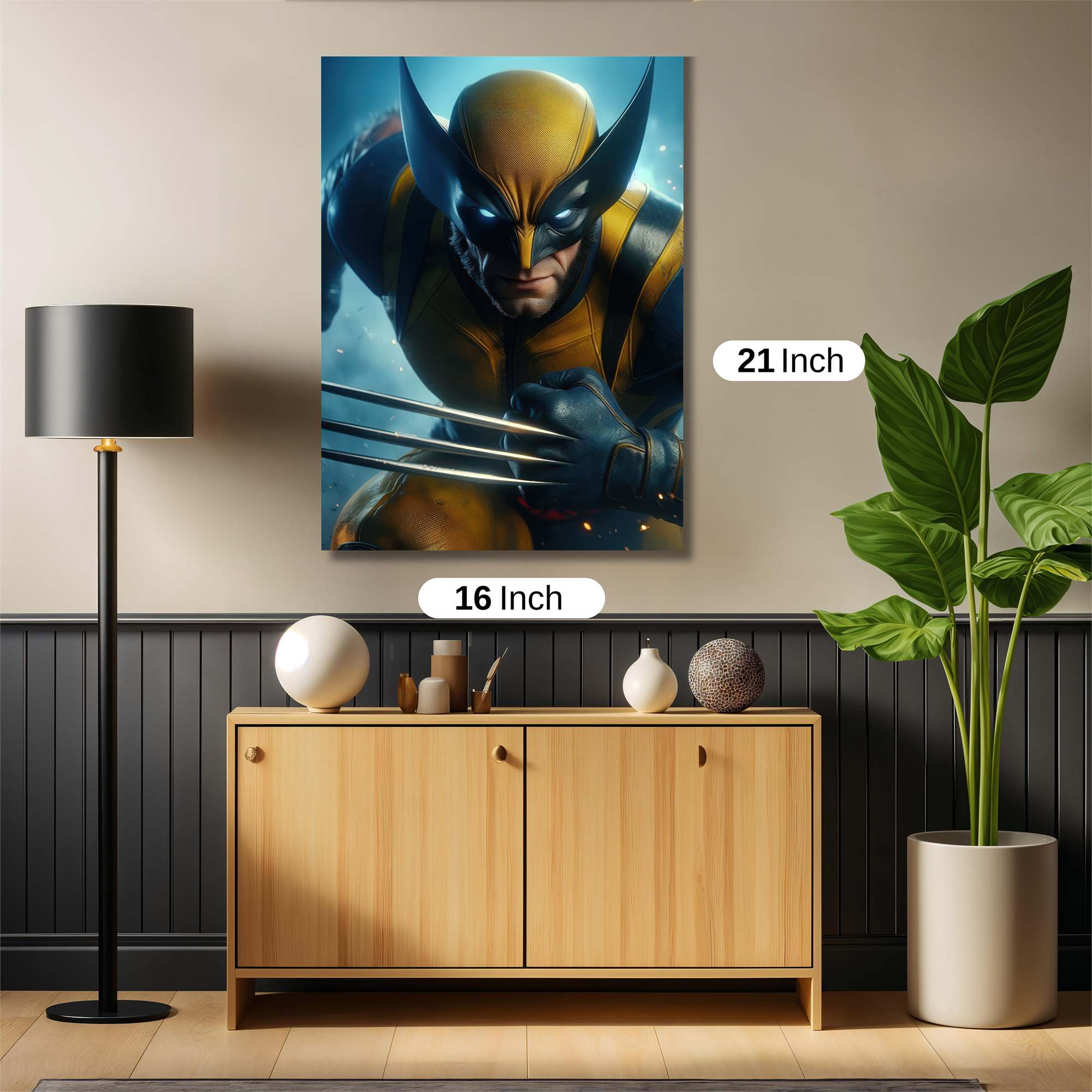 Wolverine Ferocious Safe Wall Magnetic / M