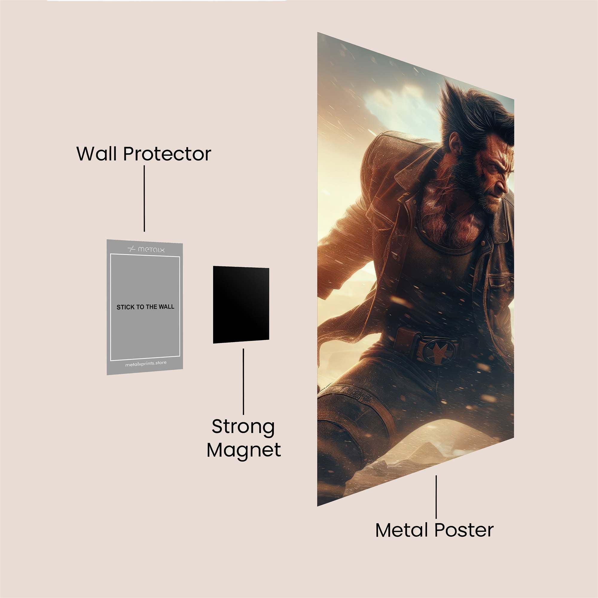 Wolverine Resolute Safe Wall Magnetic / M