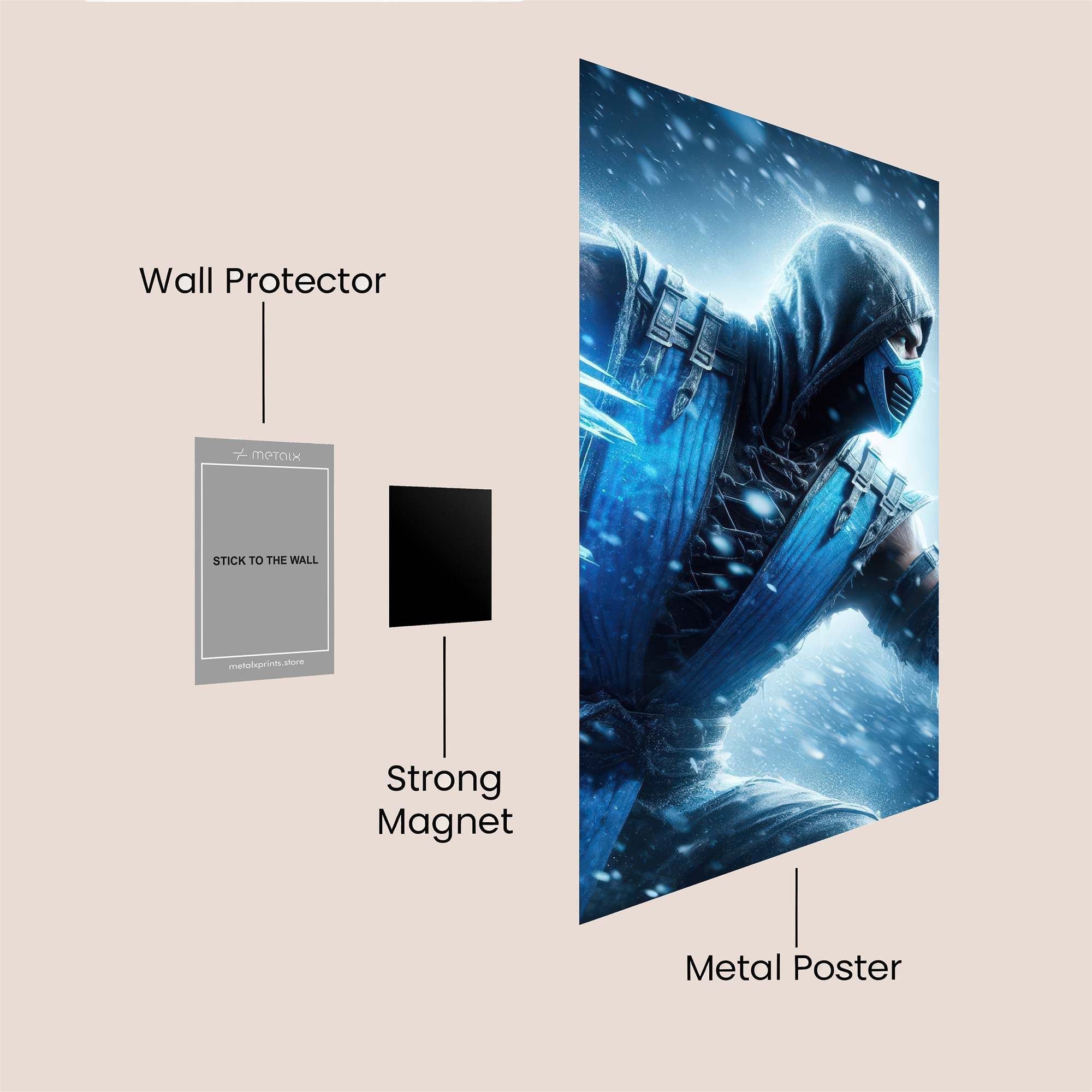 Sub-Zero Frostbite Safe Wall Magnetic / M