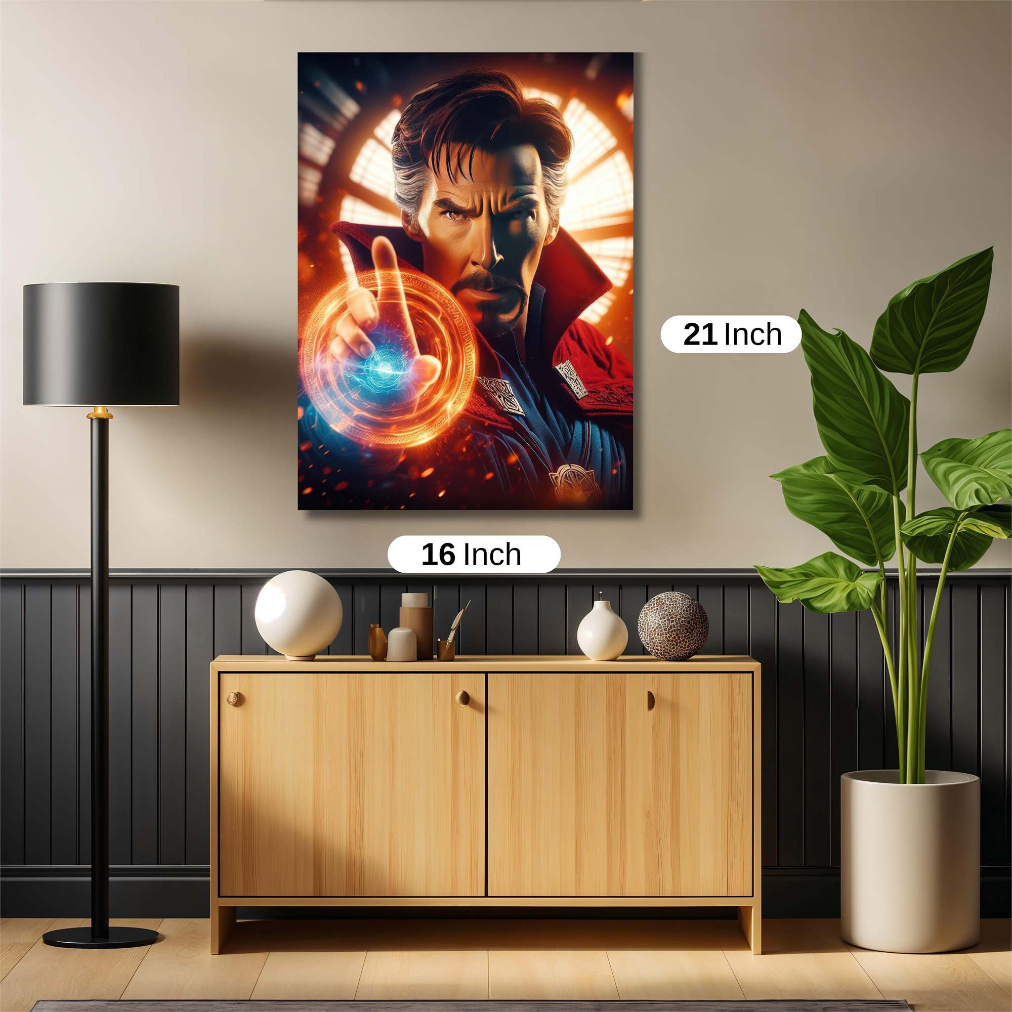 Strange Radiant Safe Wall Magnetic / M
