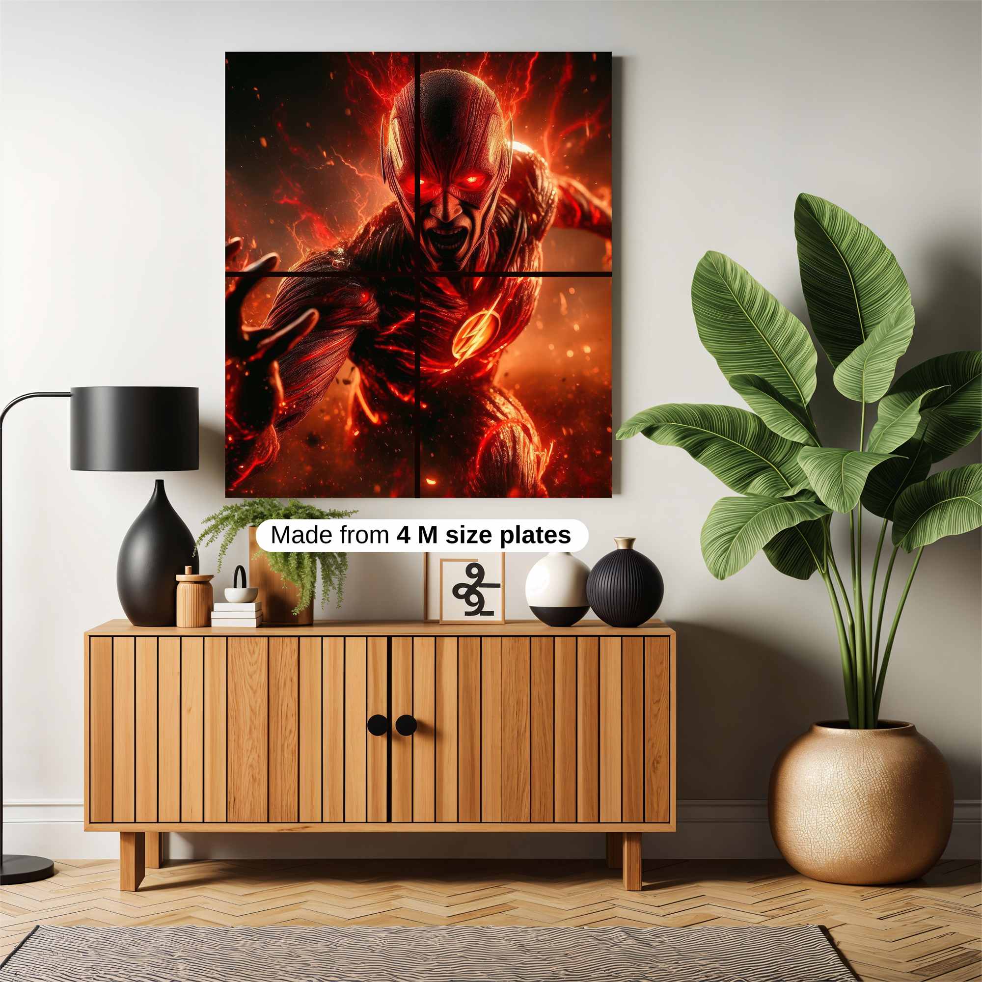 Flash Inferno Safe Wall Magnetic / M