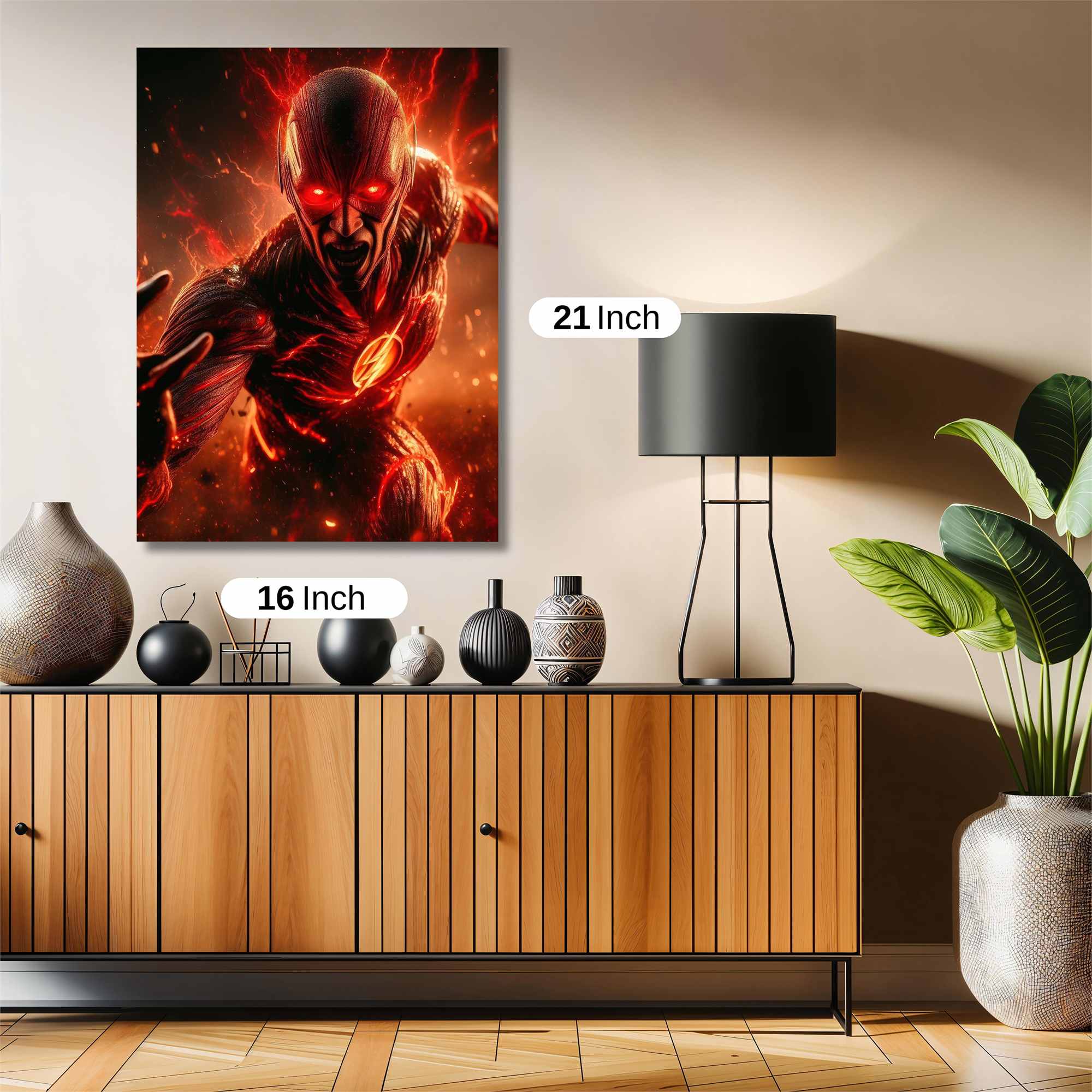 Flash Inferno Safe Wall Magnetic / M