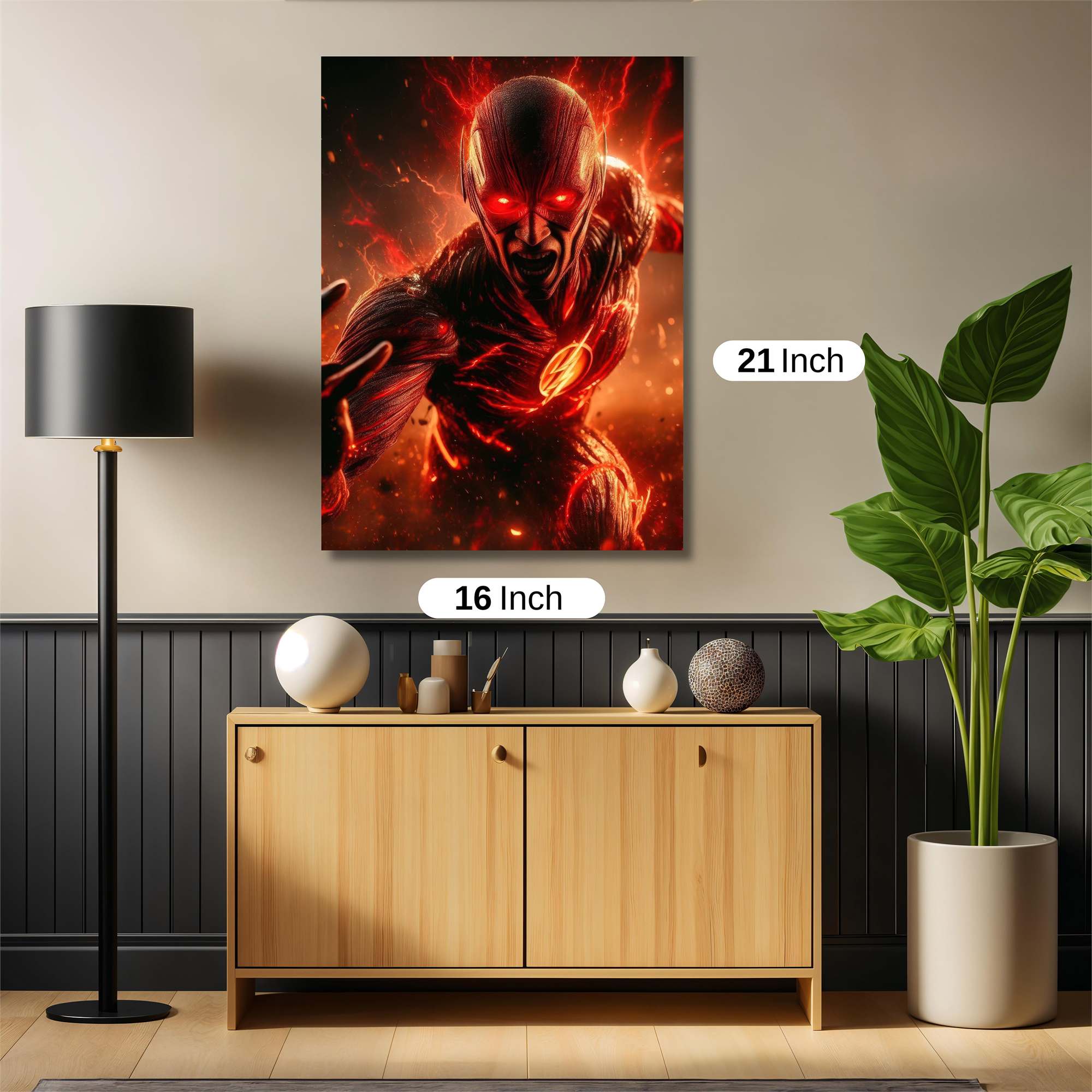 Flash Inferno Safe Wall Magnetic / M