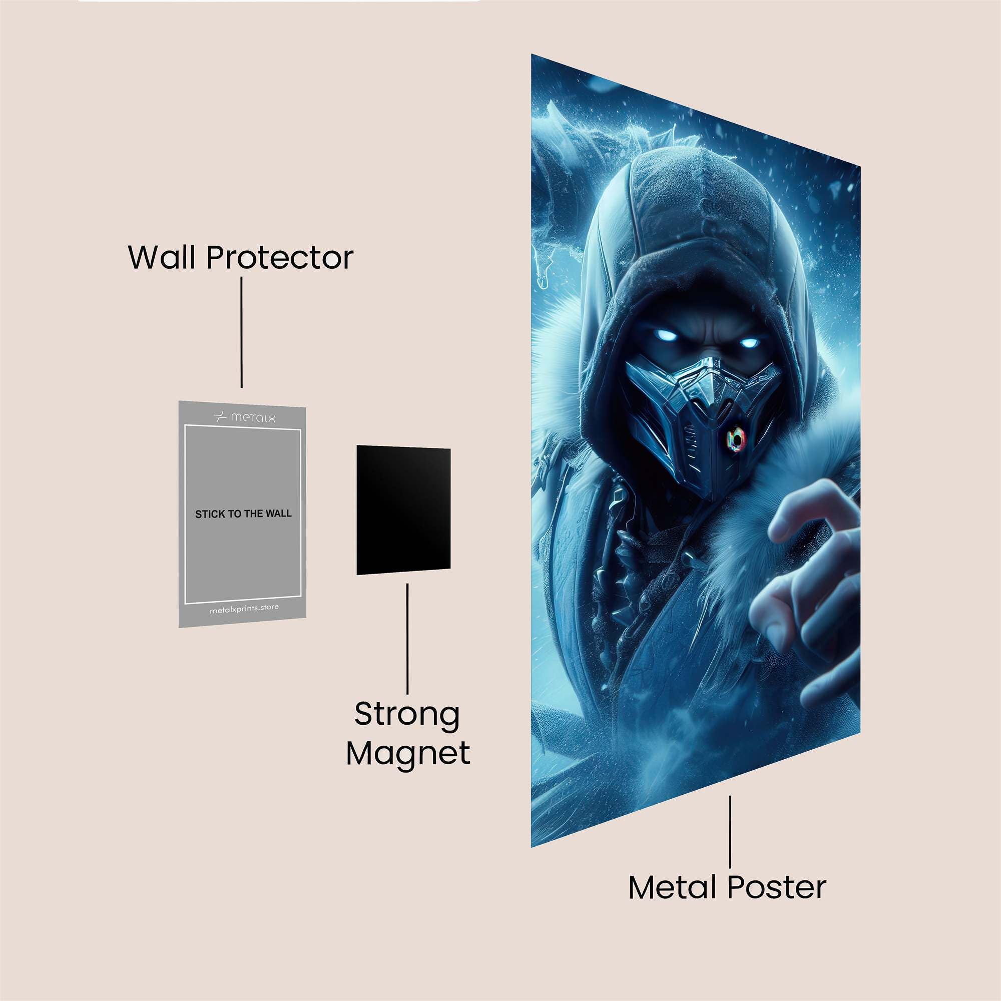Sub-Zero Frostbite Safe Wall Magnetic / M