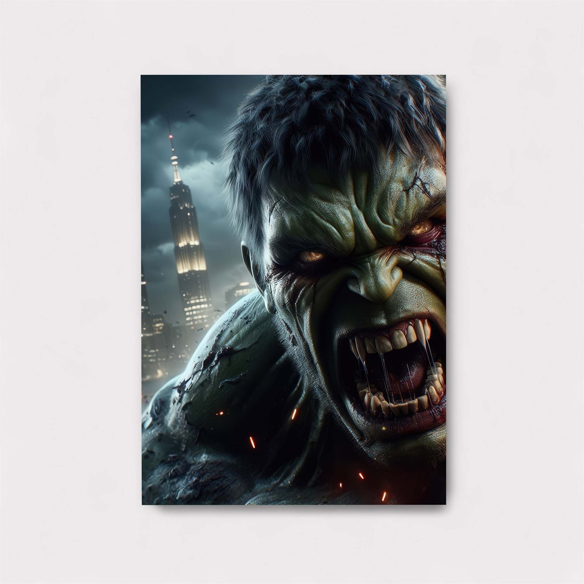 Hulk Enraged Safe Wall Magnetic / M