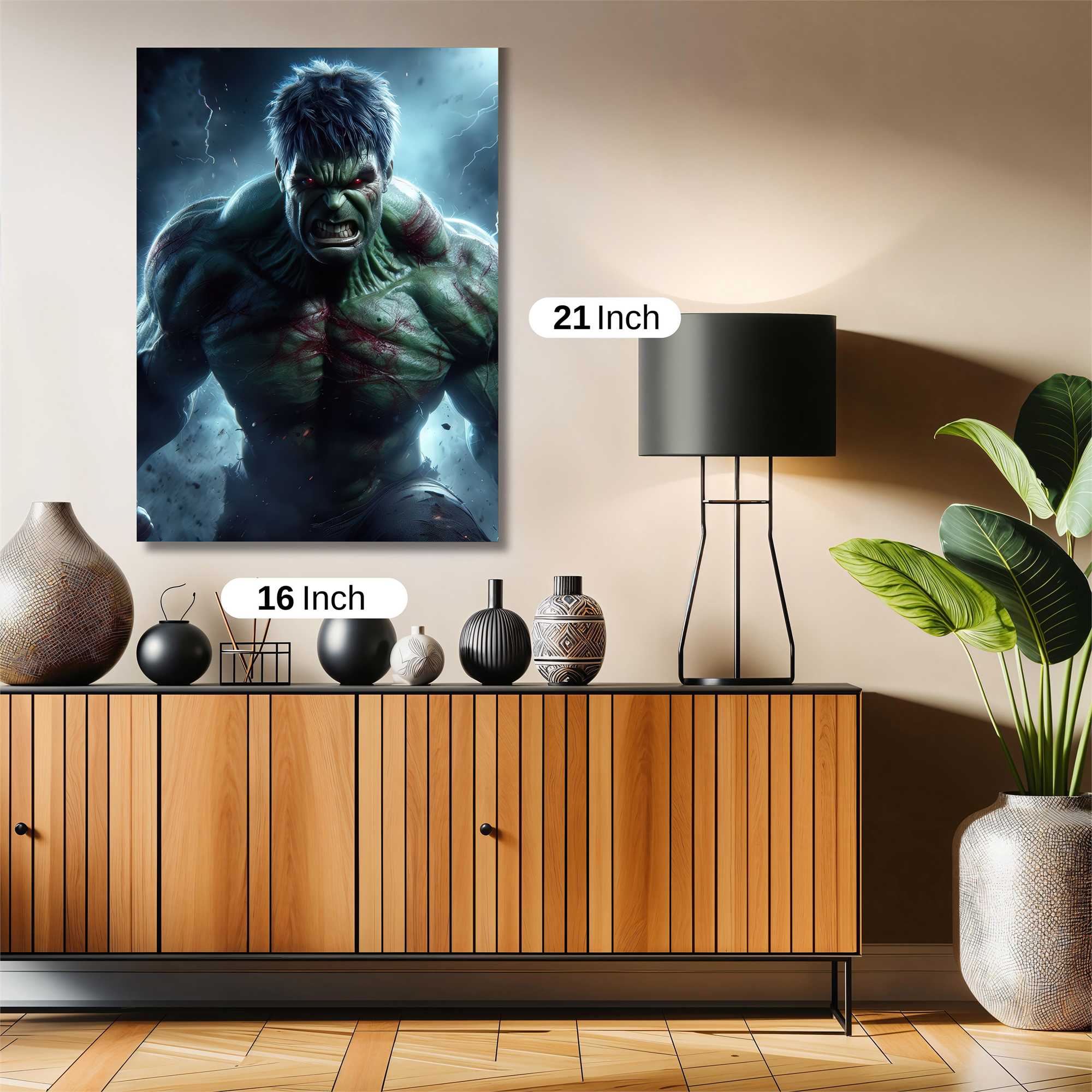 Hulk Thunderous Safe Wall Magnetic / M