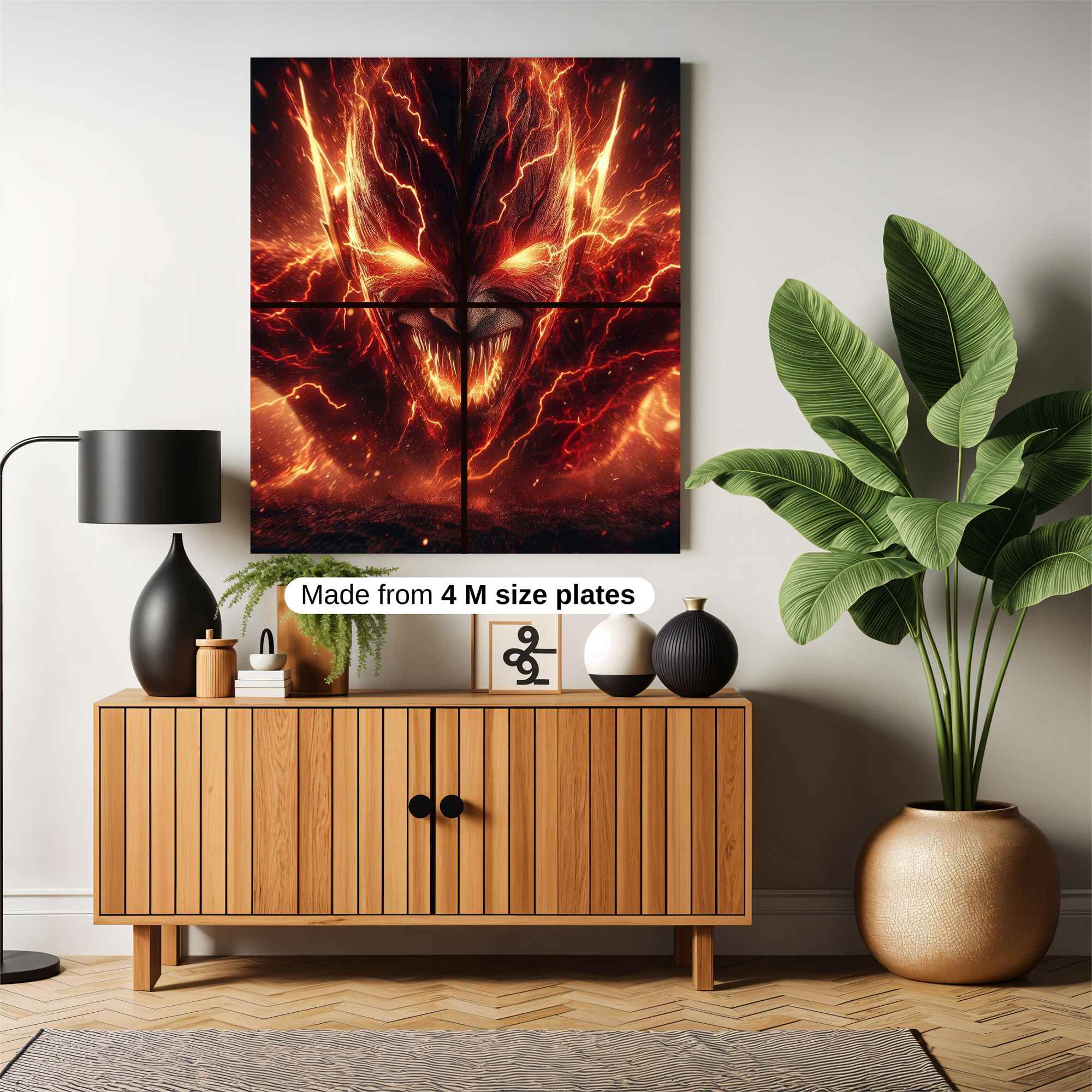 Demon Rage Safe Wall Magnetic / M