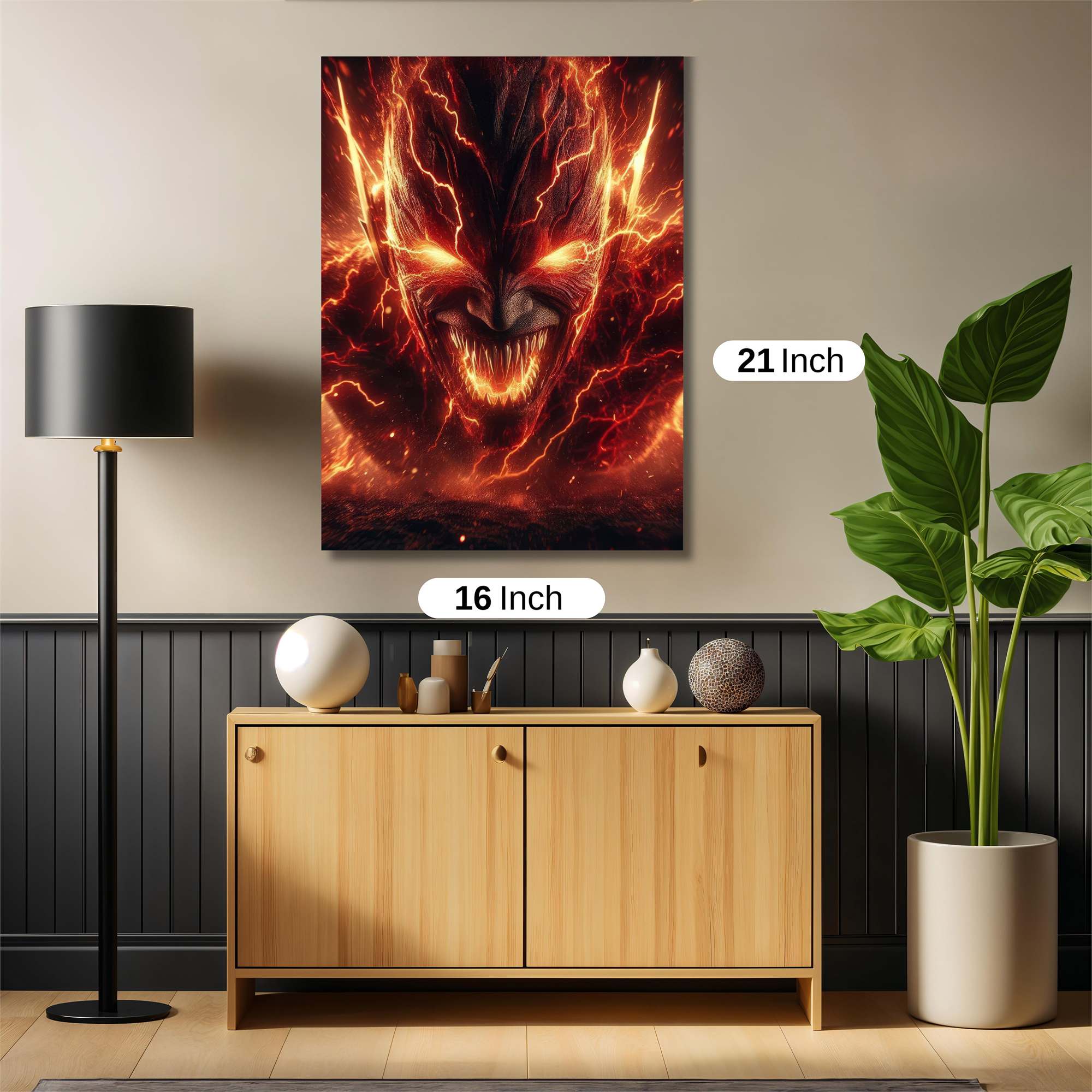 Demon Rage Safe Wall Magnetic / M