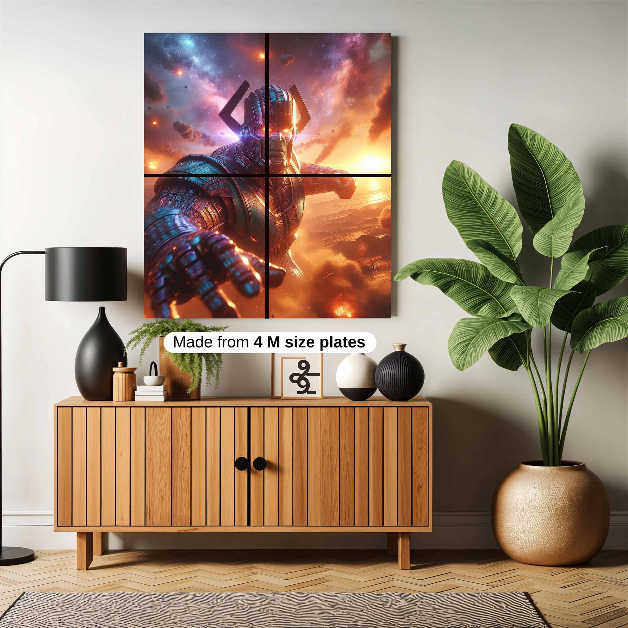 Galactus Ascends Safe Wall Magnetic / M