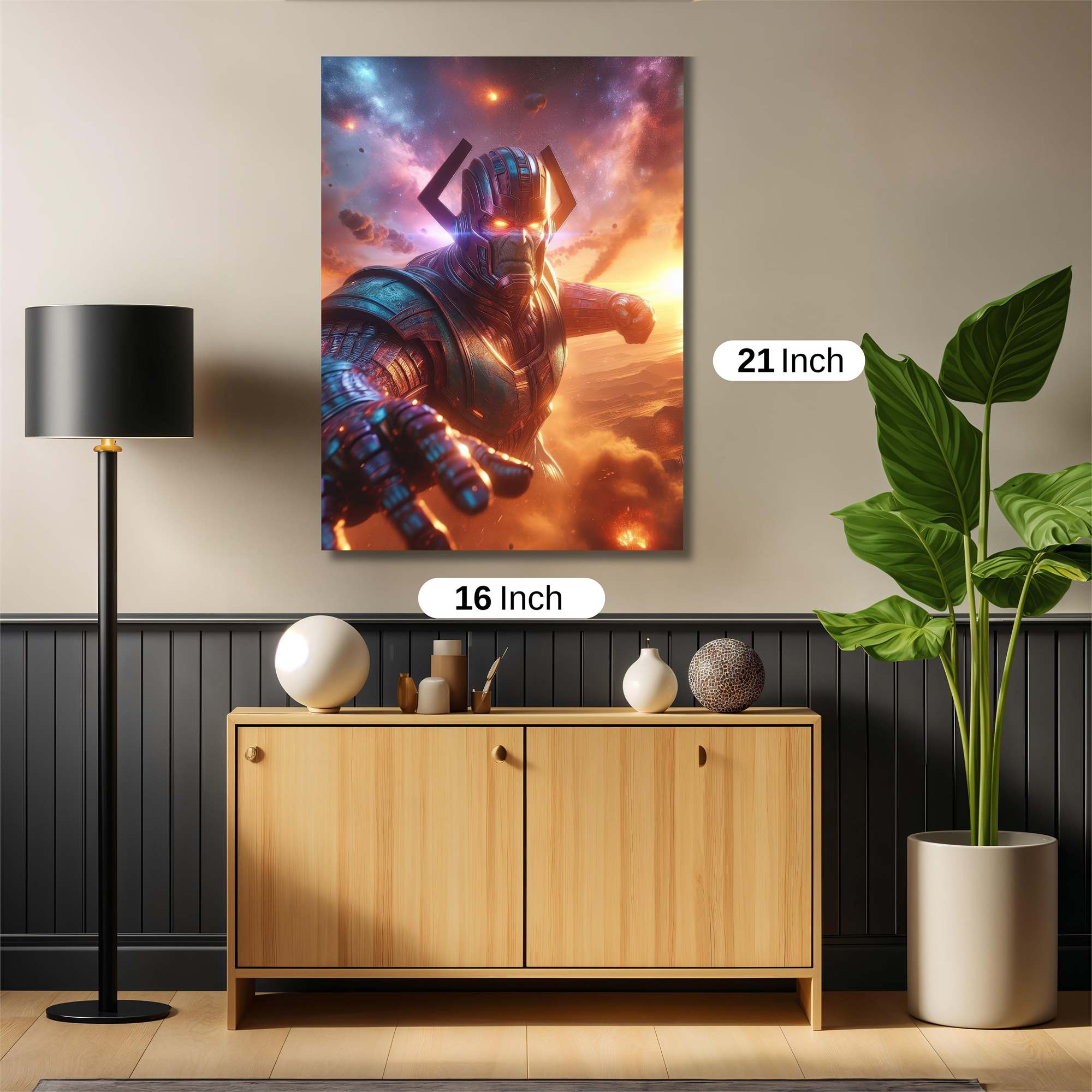 Galactus Ascends Safe Wall Magnetic / M